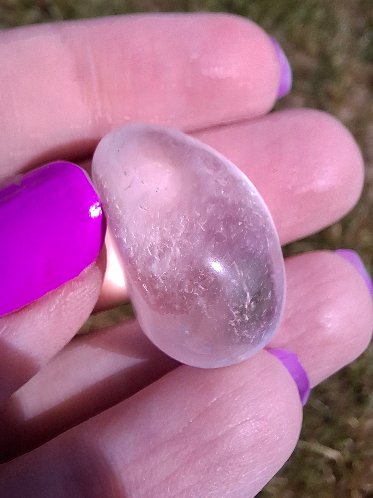 Clear Quartz, Tumble Stone, Crystal (Ref: T29)