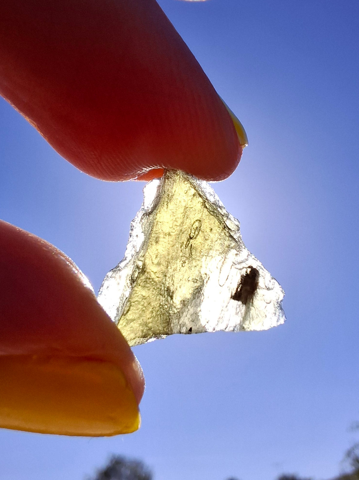 Moldavite Piece, 1.14g, Tektite (Ref: 1508)