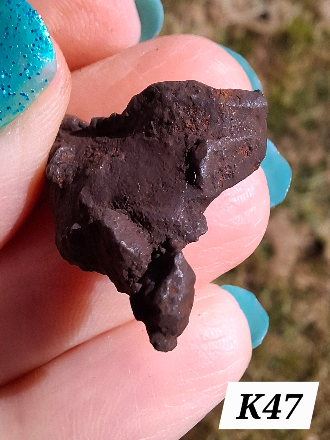 Gebel Kamil Iron Meteorite, 10.50g (Ref: K47)