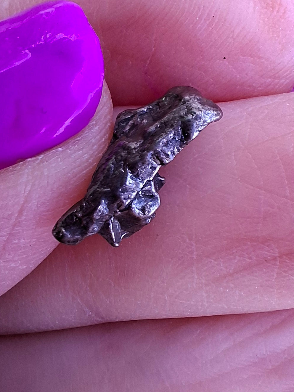 Campo del Cielo, 0.99g, Nickel Iron Meteorite (Ref: C5)