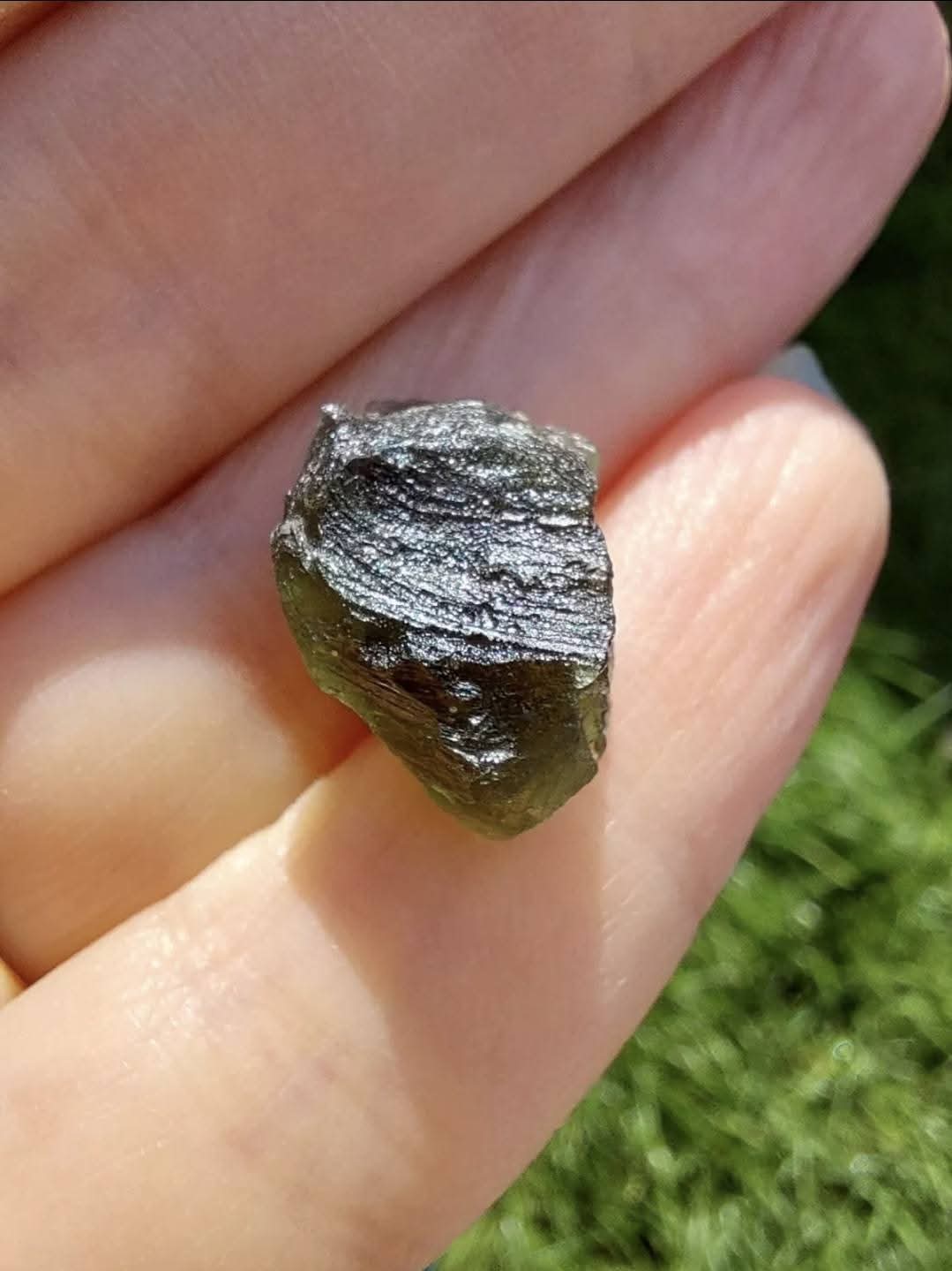Moldavite Piece, 2.05g. Tektite (Ref: 912)
