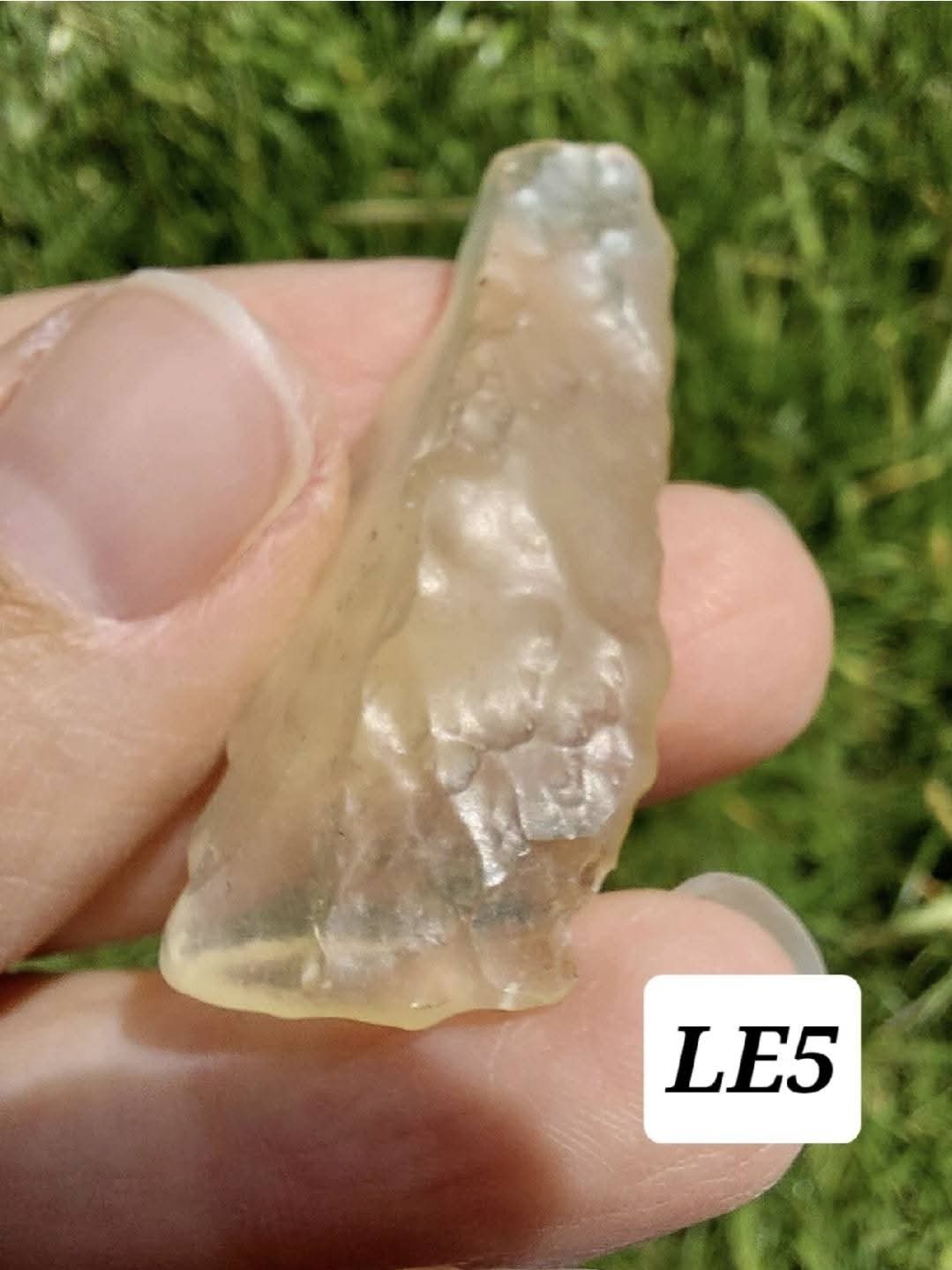 Libyan Desert Glass Piece, 7.46g, Tektite (Ref: LE5)