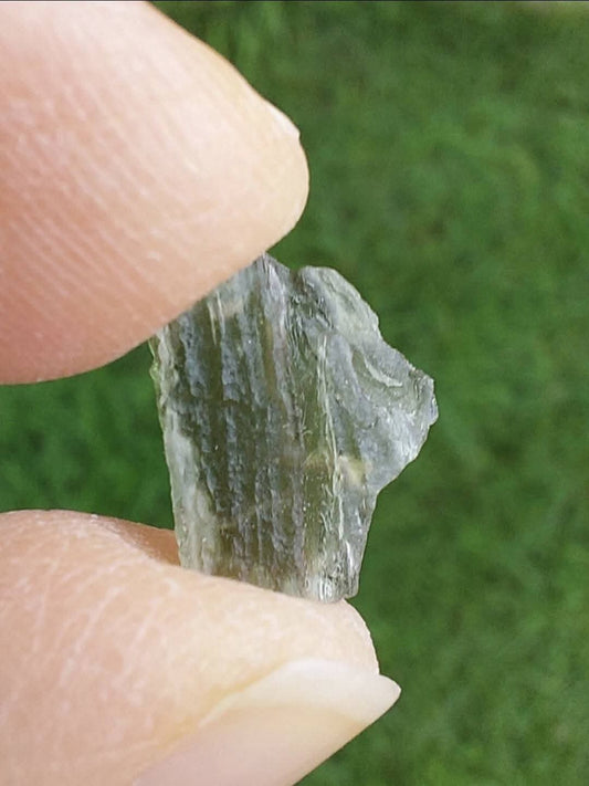 Moldavite Piece, 0.65g. Tektite (Ref: 898)
