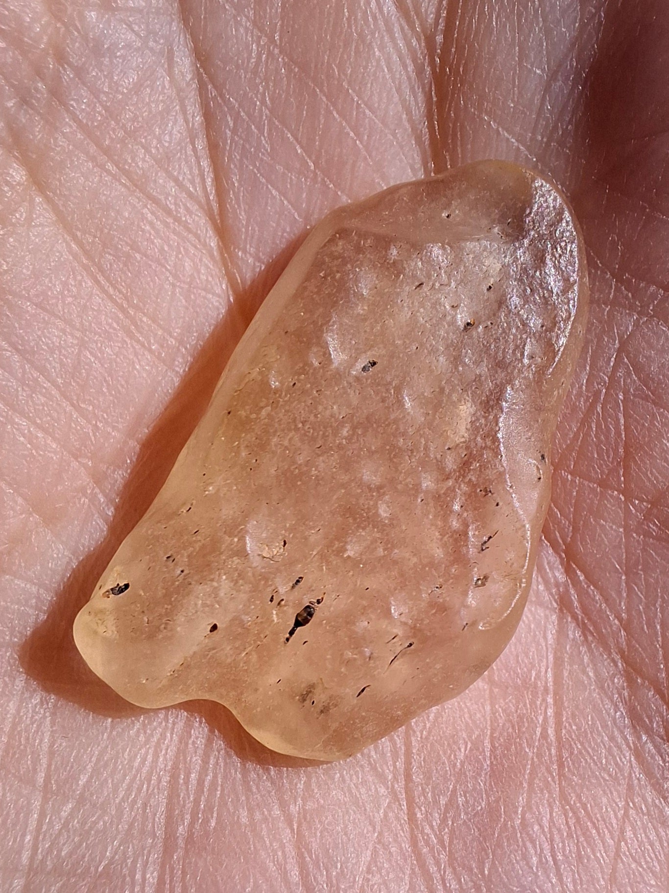 Libyan Desert Glass Piece, 2.88g, Tektite