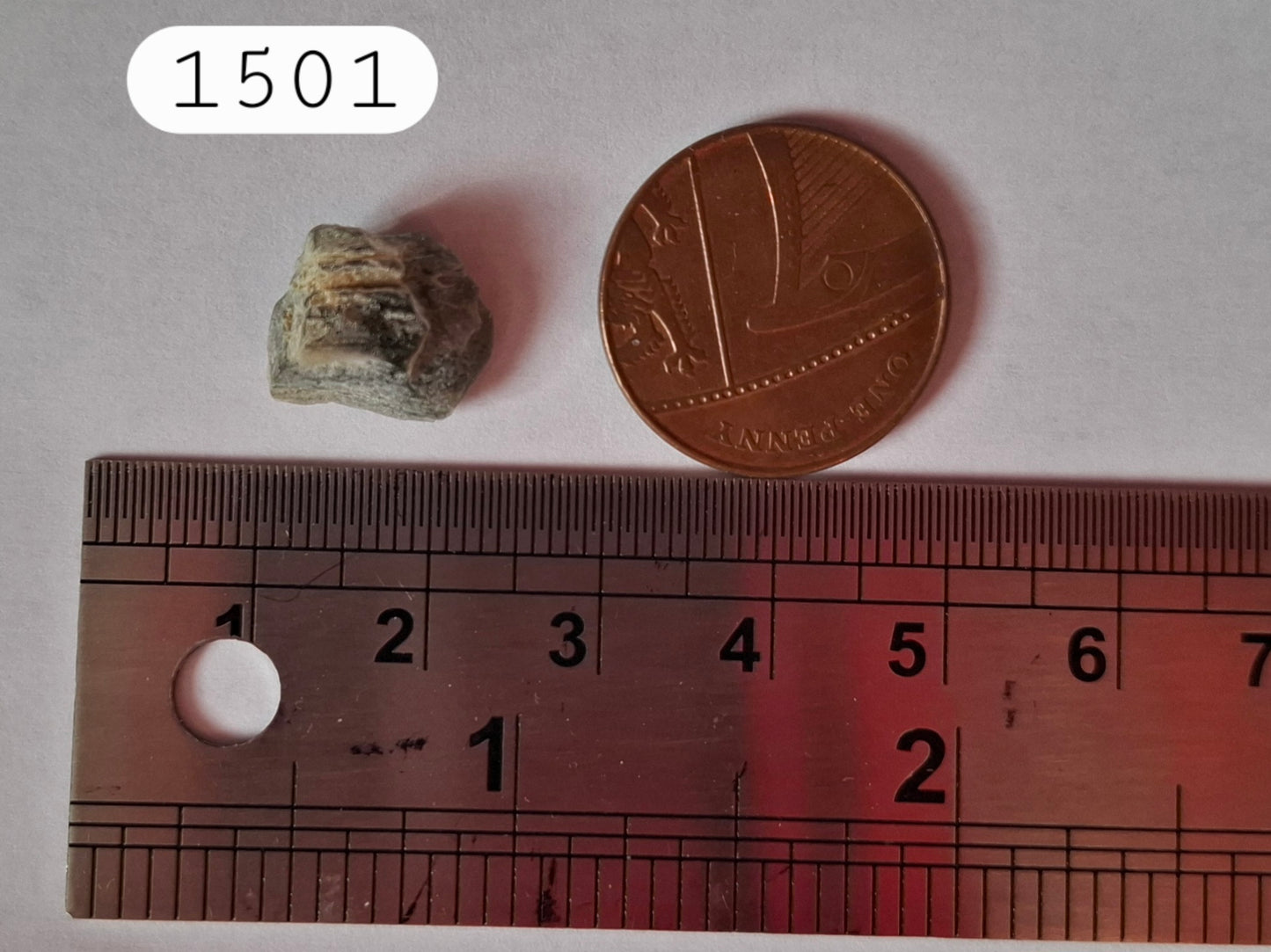 Moldavite Piece, SNOWFLAKE, FROSTED, BRUSNA, 1.05g, Tektite (Ref: 1501)