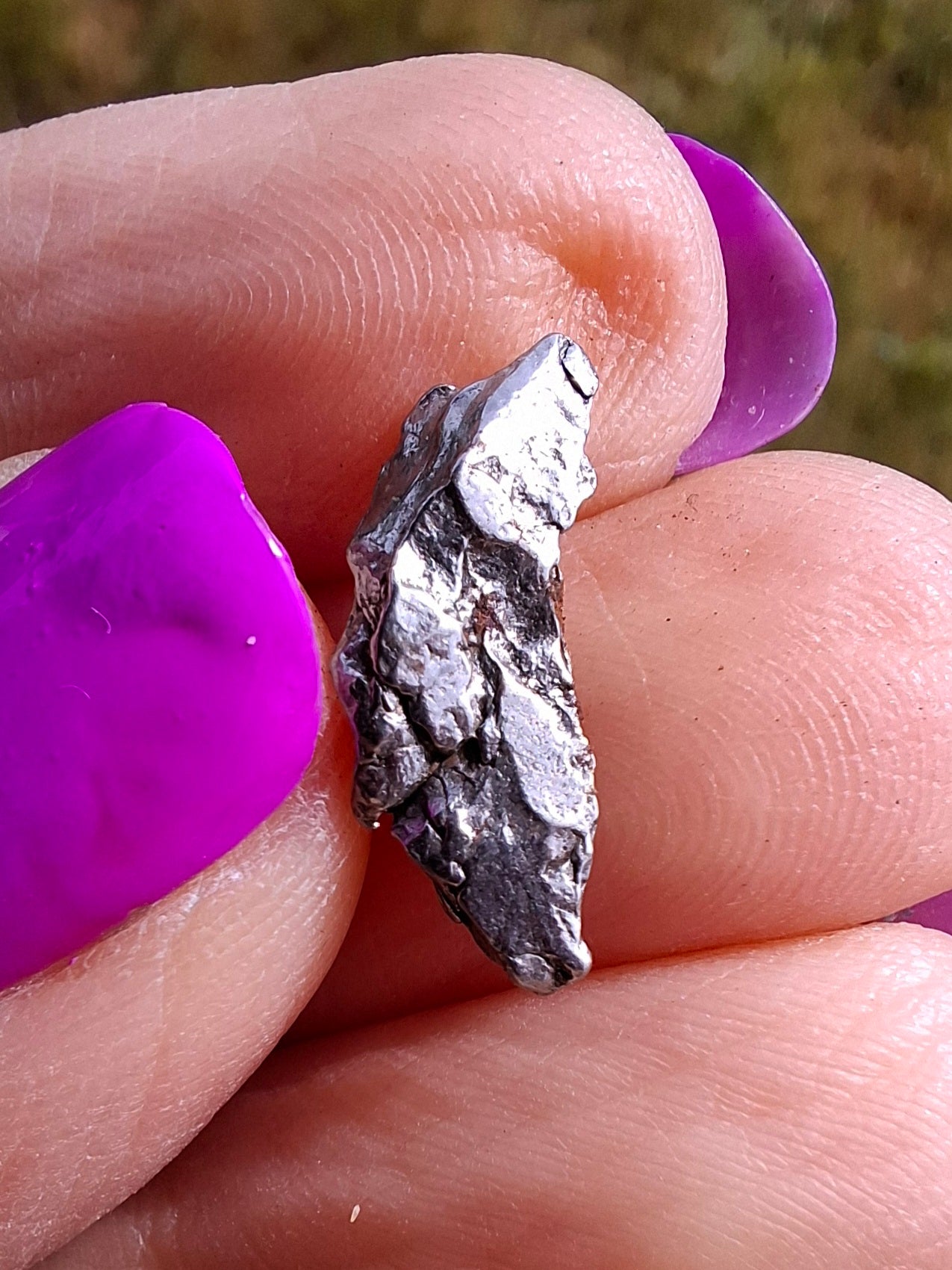 Campo del Cielo, 0.99g, Nickel Iron Meteorite (Ref: C8)