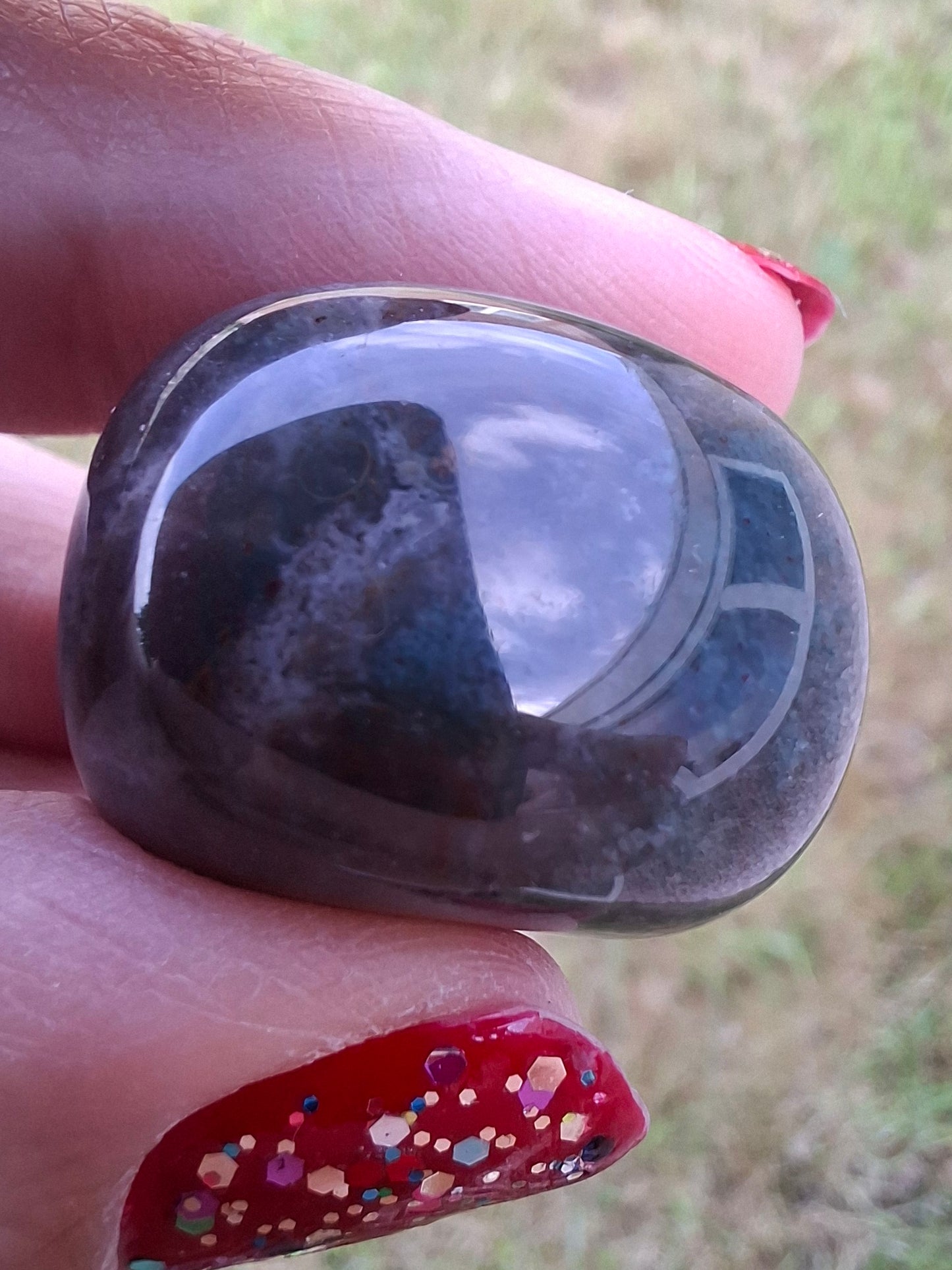 Ocean Jasper, Tumble Stone, Crystal (Ref: T202)