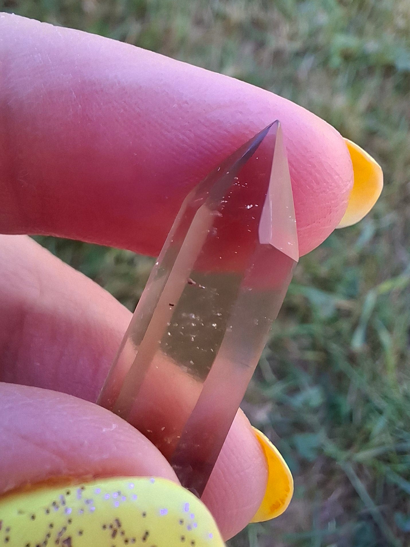 Libyan Desert Glass DT Carving, 4.71g, Tektite (Ref: LDT9)