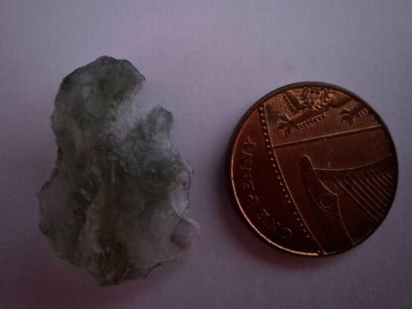 Moldavite Piece, PARYZ, 1.54g, Tektite (Ref: 1360)
