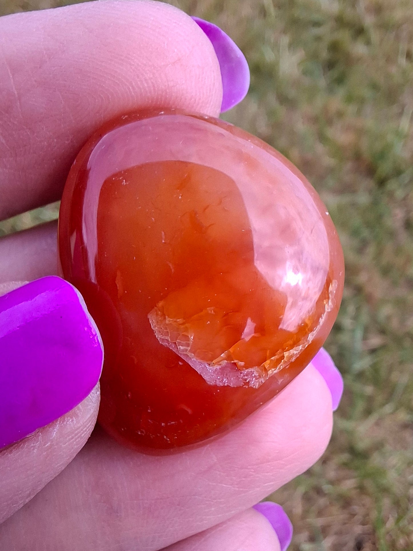 Carnelian, Tumble Stone, Crystal (Ref: T62)