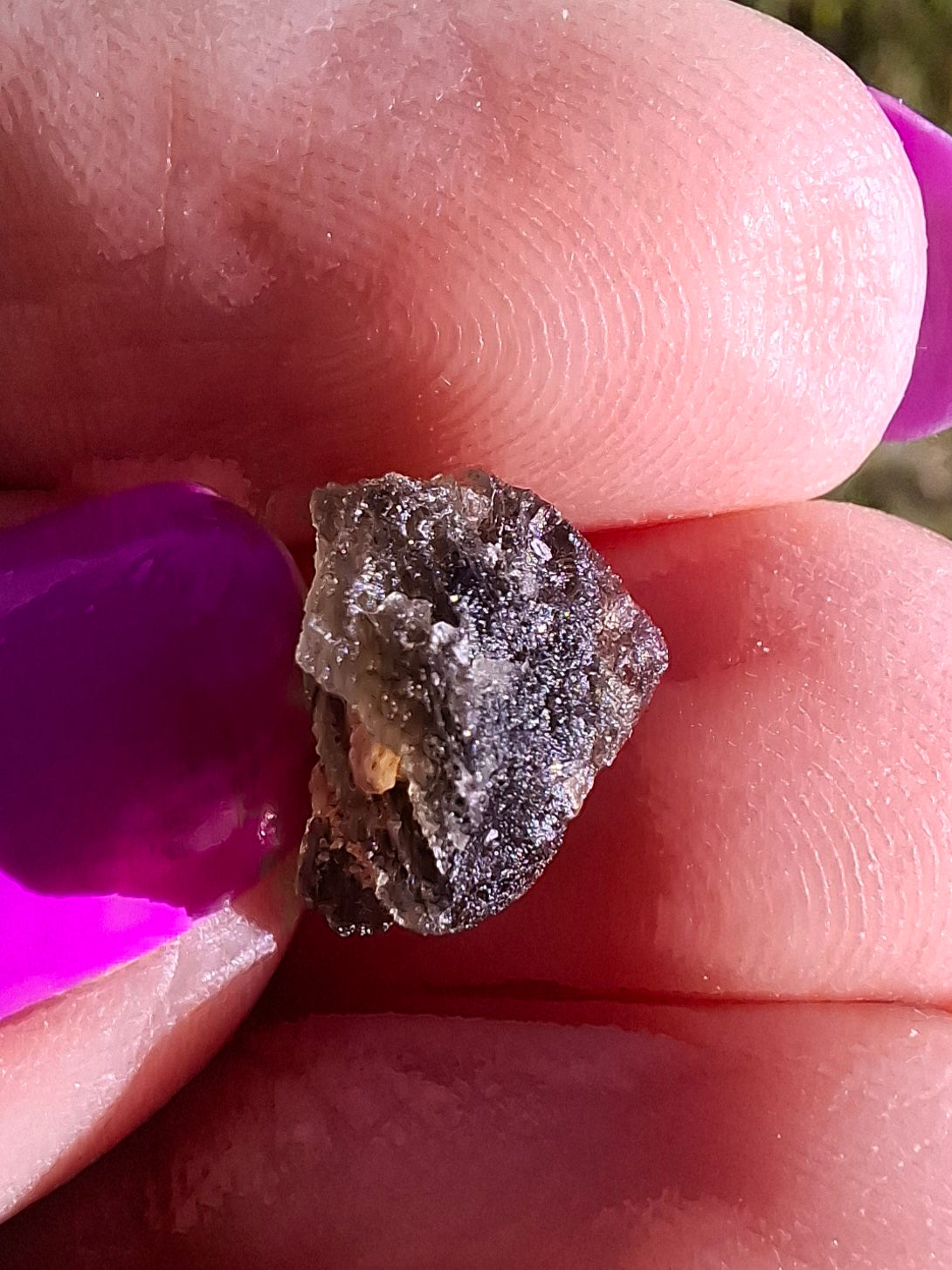 Moldavite Piece, 0.65g, Tektite (Ref: 1459)