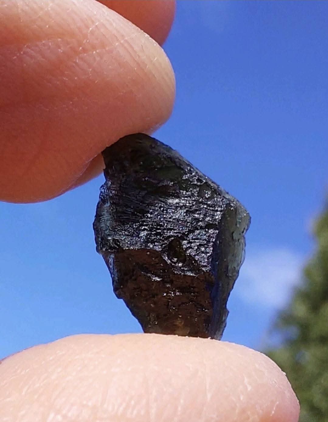 Moldavite Piece, 1.15g, Tektite (Ref: 908)