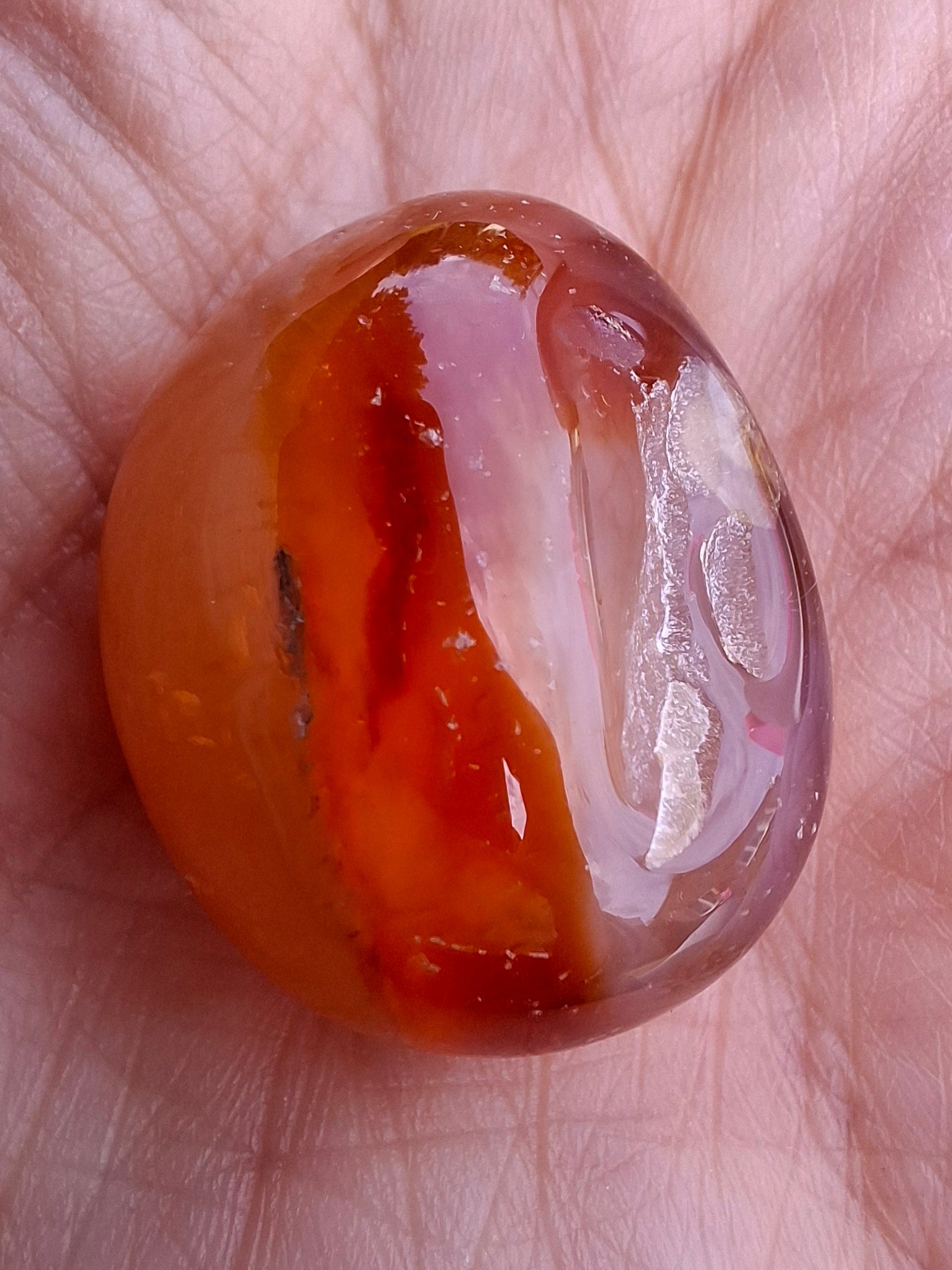 Carnelian, Tumble Stone, Crystal (Ref: T66)