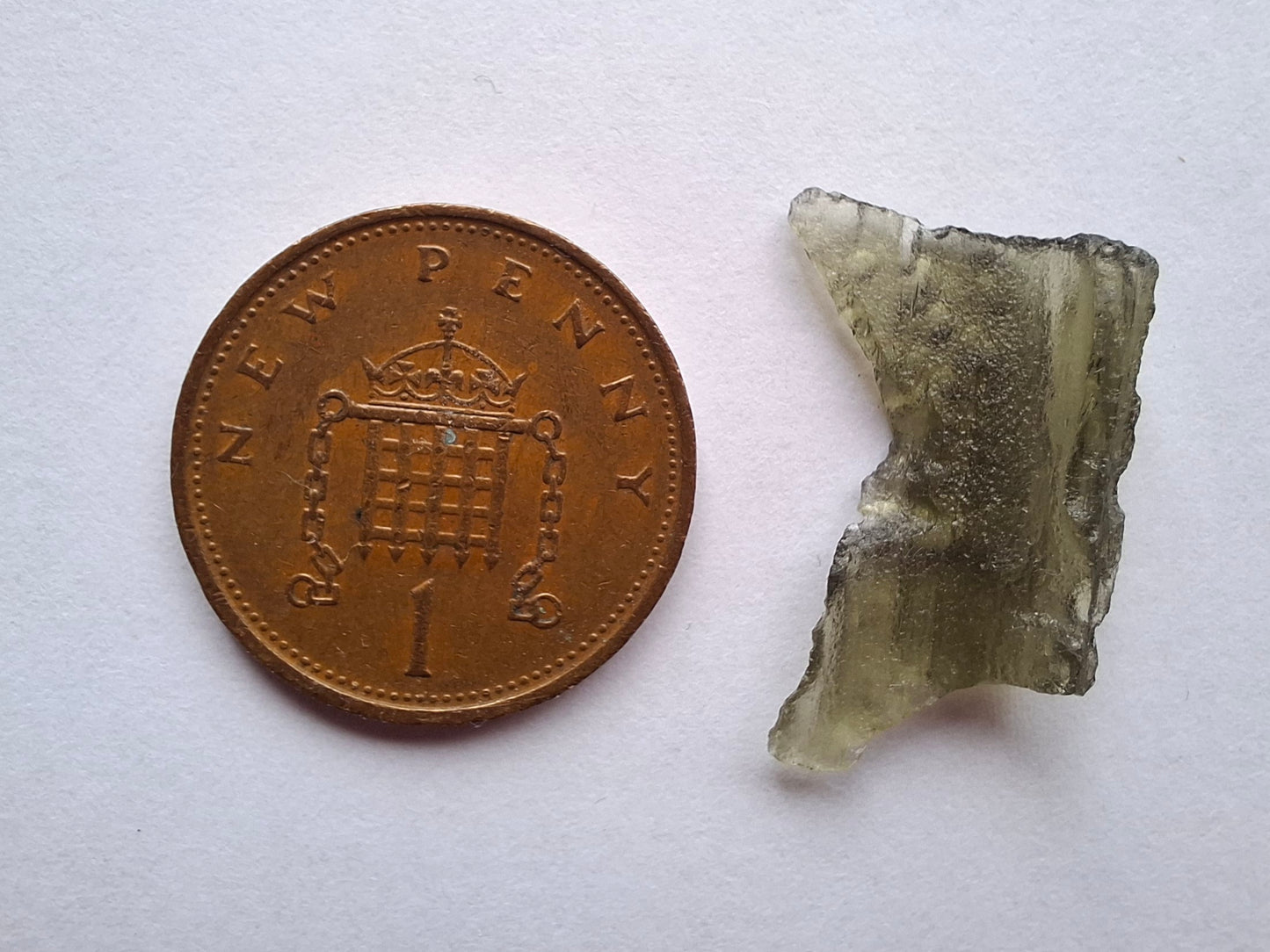Moldavite Piece, 1.07g, Tektite (Ref: 1394)