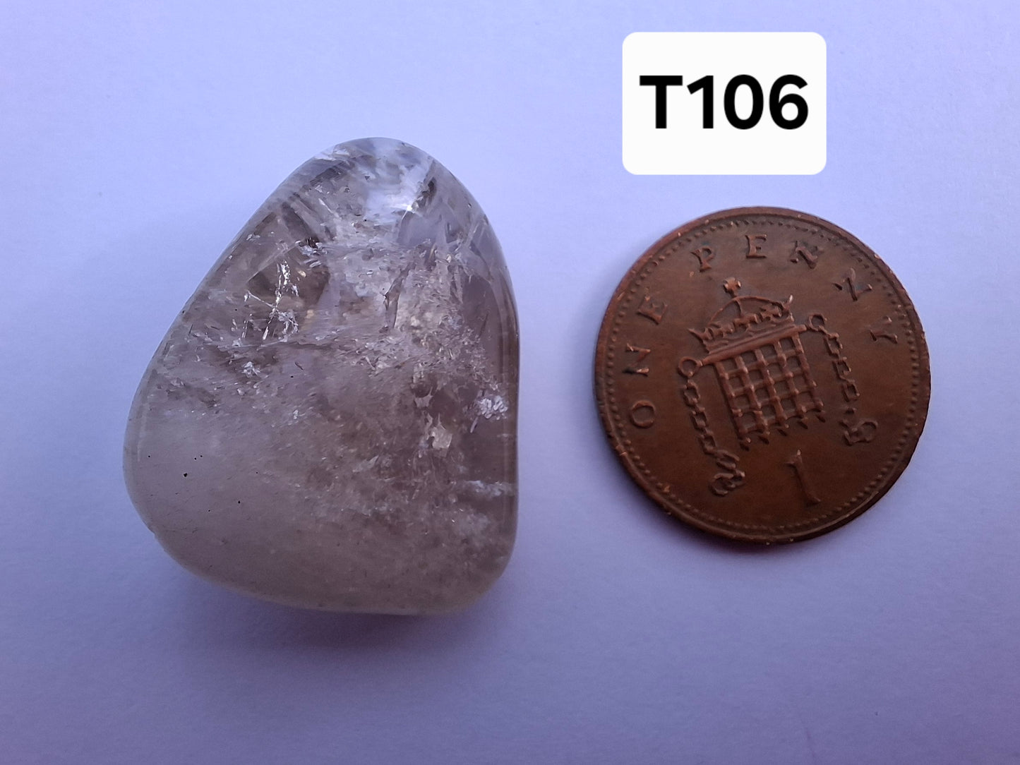 Smoky Quartz, Tumble Stone, Crystal (Ref: T106)