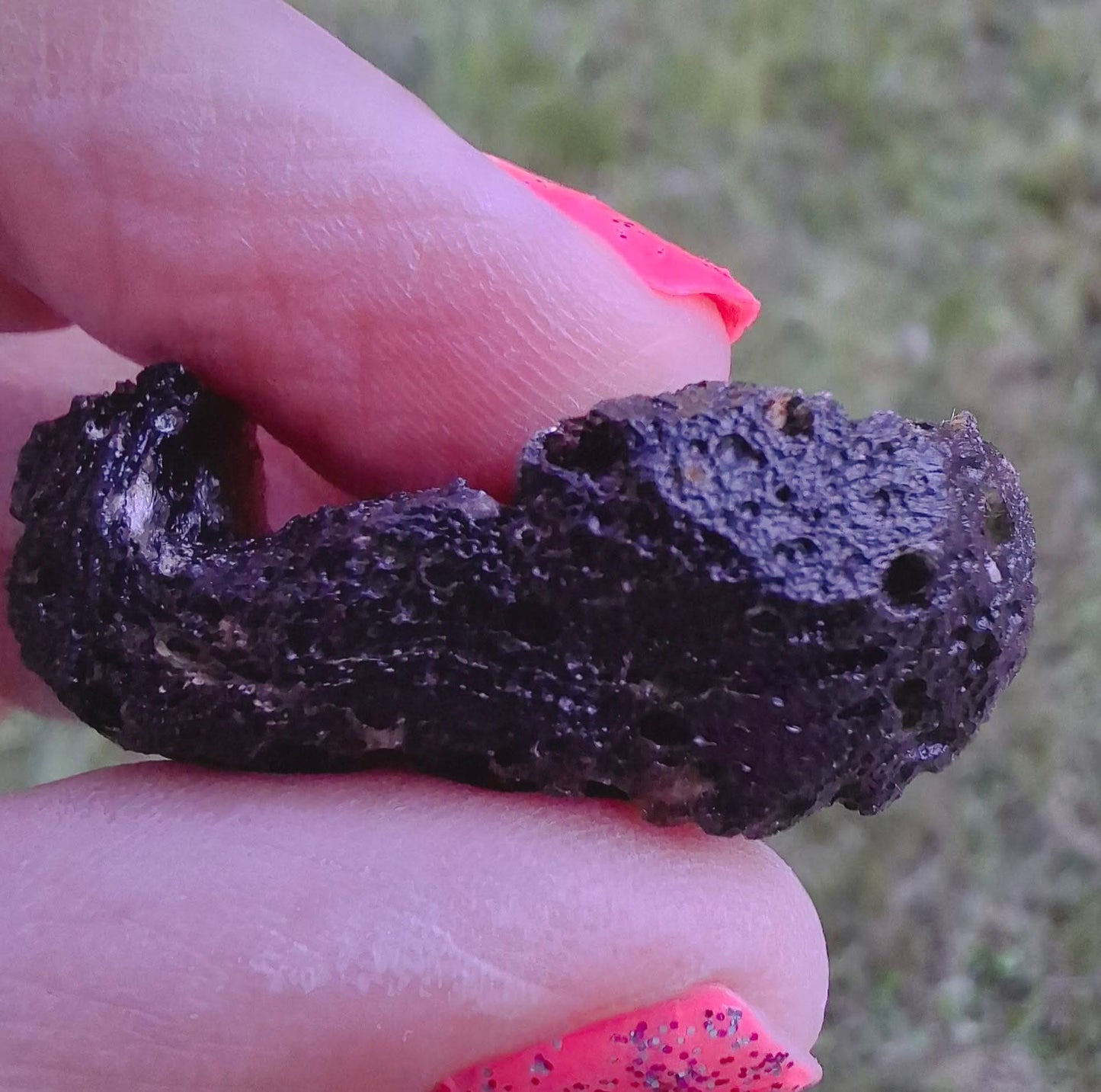 Moldavite Piece, JAKULE, 11.41g, Tektite (Ref: 1176)