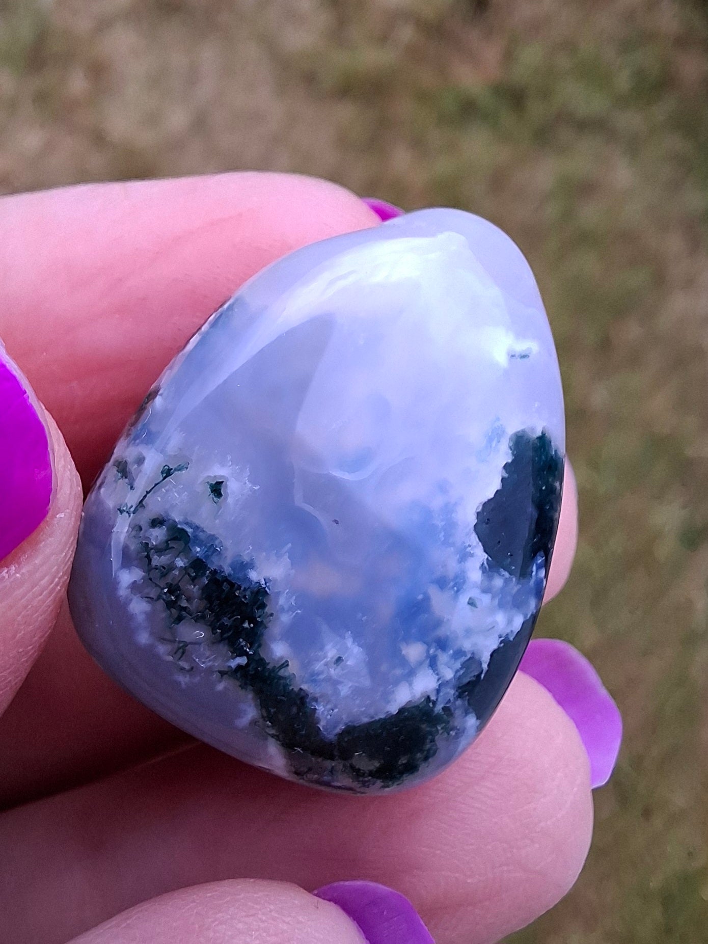 Tree Agate, Tumble Stone, Crystal (Ref: T2)