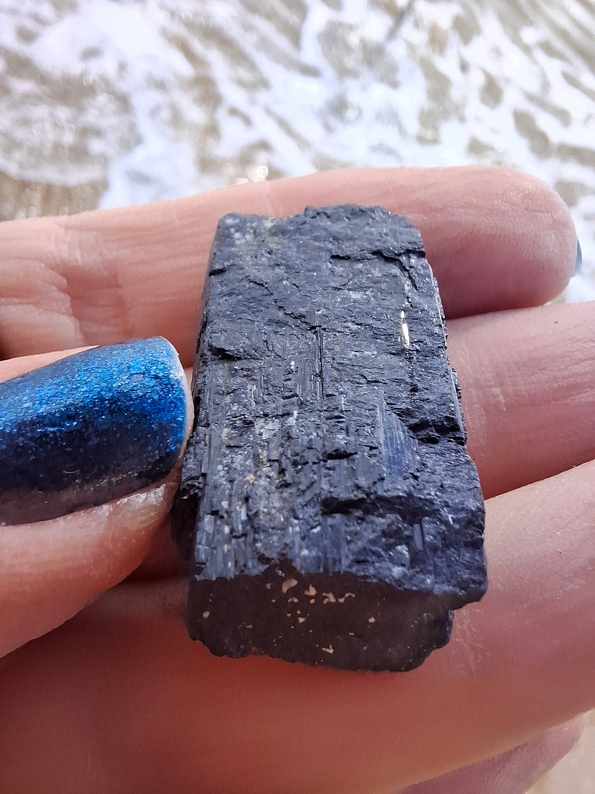 Black Tourmaline RAW, 11.97g, Crystal (Ref: RBT5)