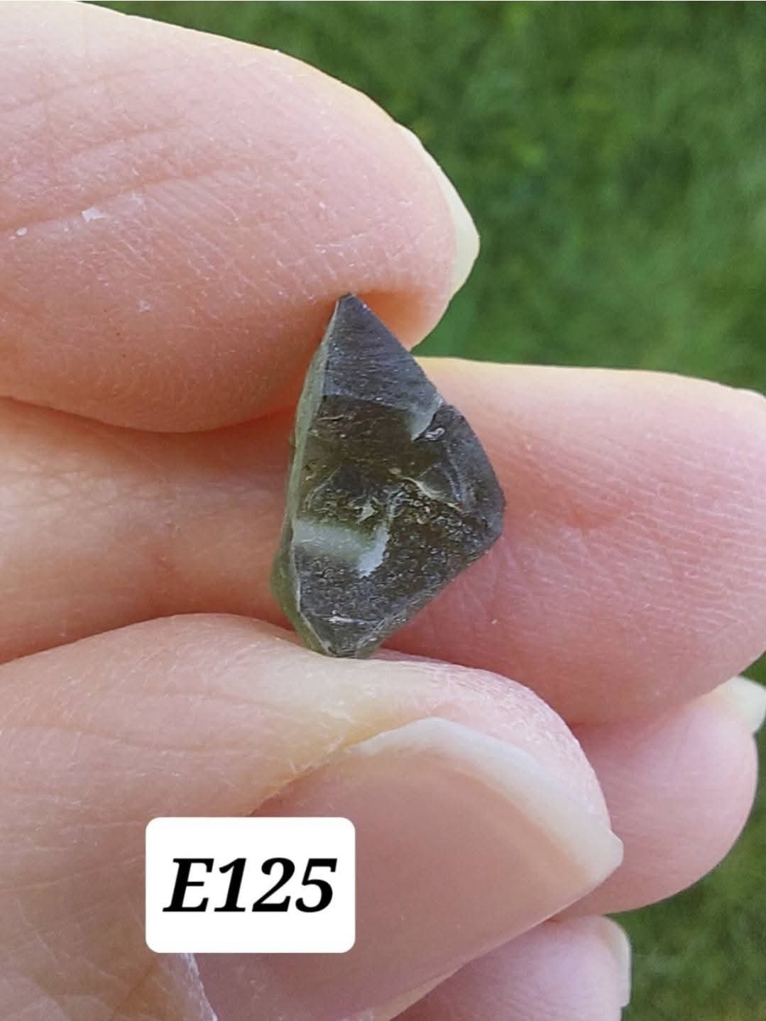 Moldavite Piece, 0.78g, Tektite (Ref: E125)