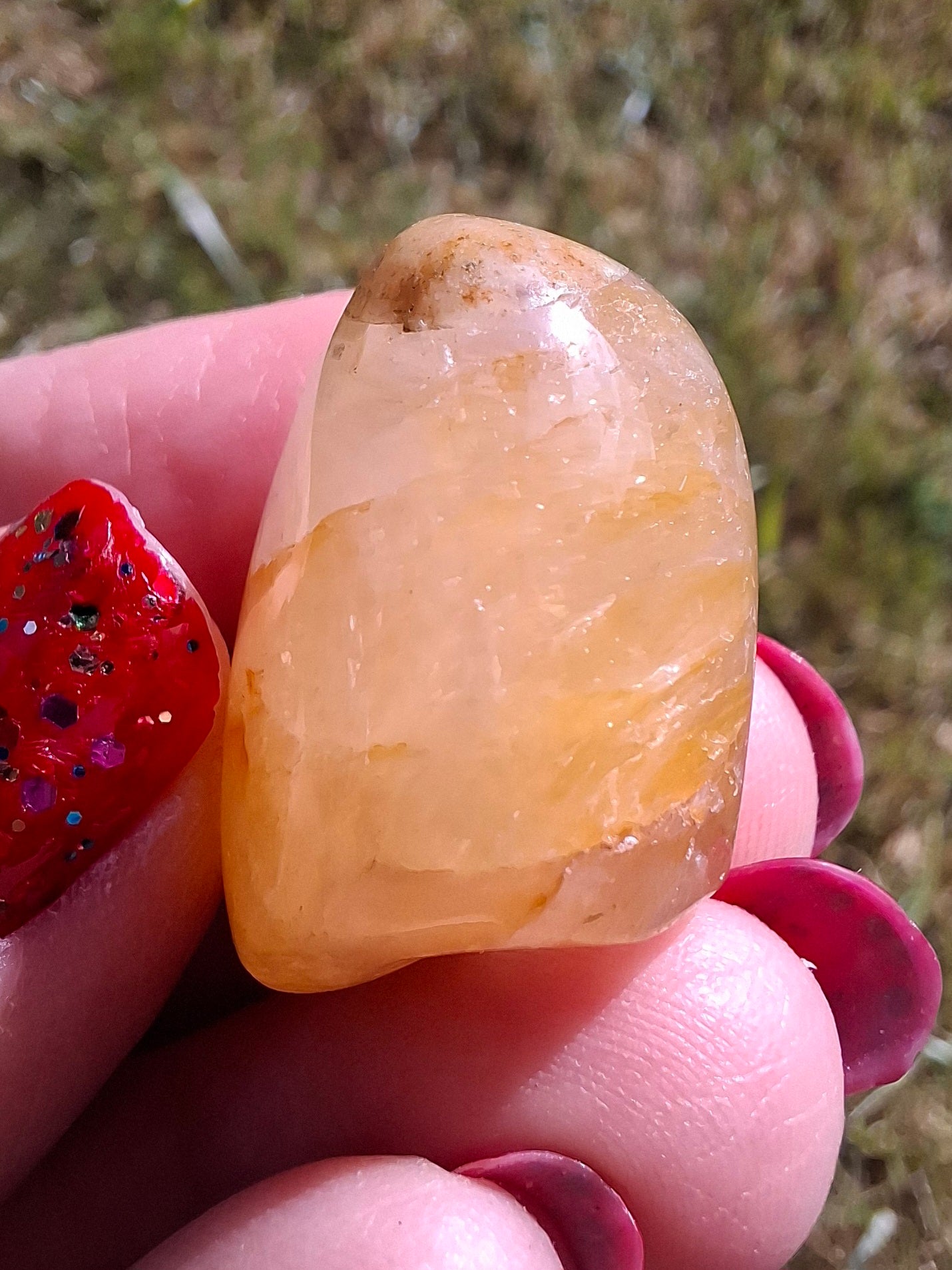Golden Healer, Tumble Stone, Crystal (Ref: T194)