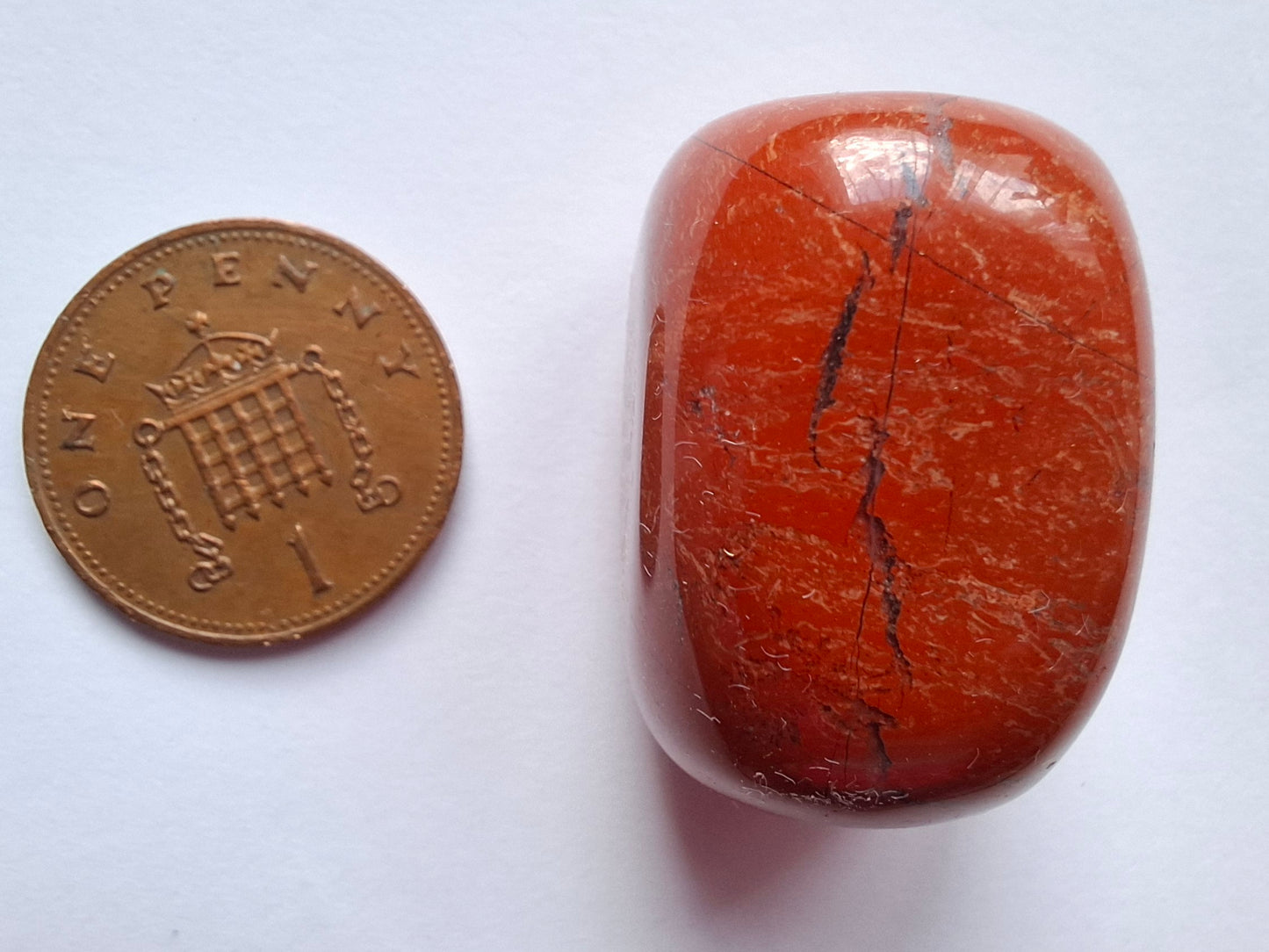 Red Jasper, Tumble Stone, Crystal (Ref: T89)