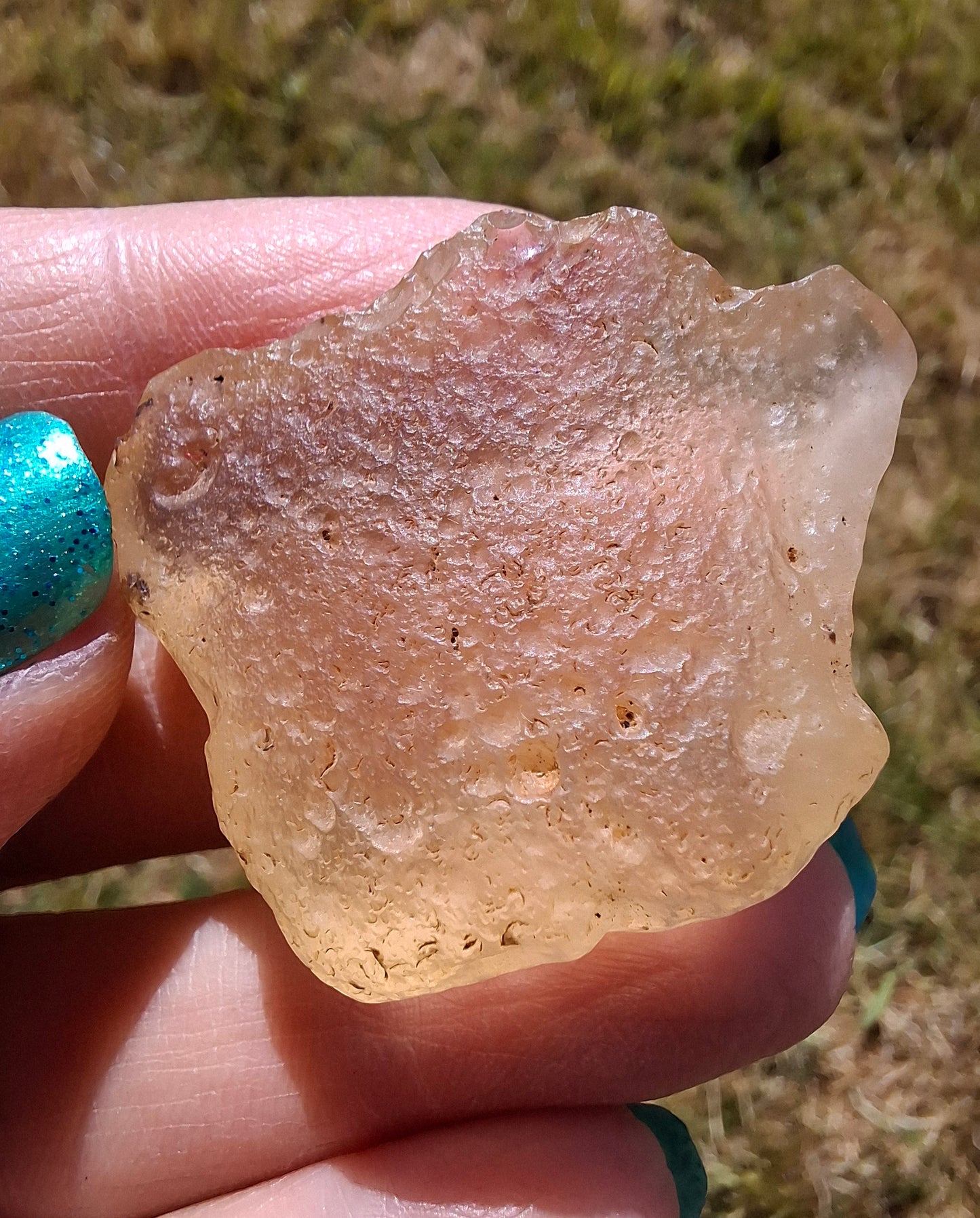 Libyan Desert Glass Piece, 15.20g, Tektite (Ref: LE276)