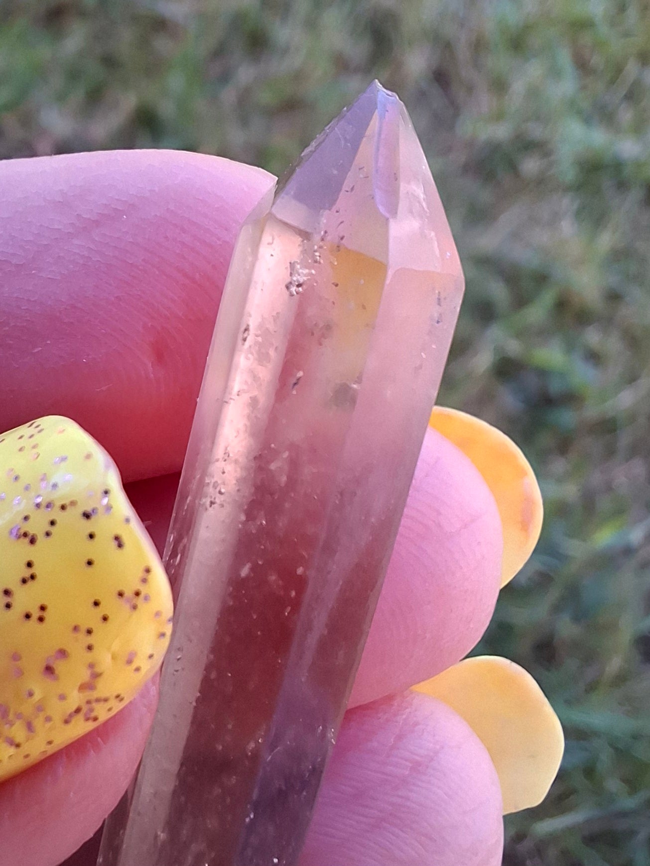 Libyan Desert Glass DT Carving, 3.93g, Tektite (Ref: LDT3)