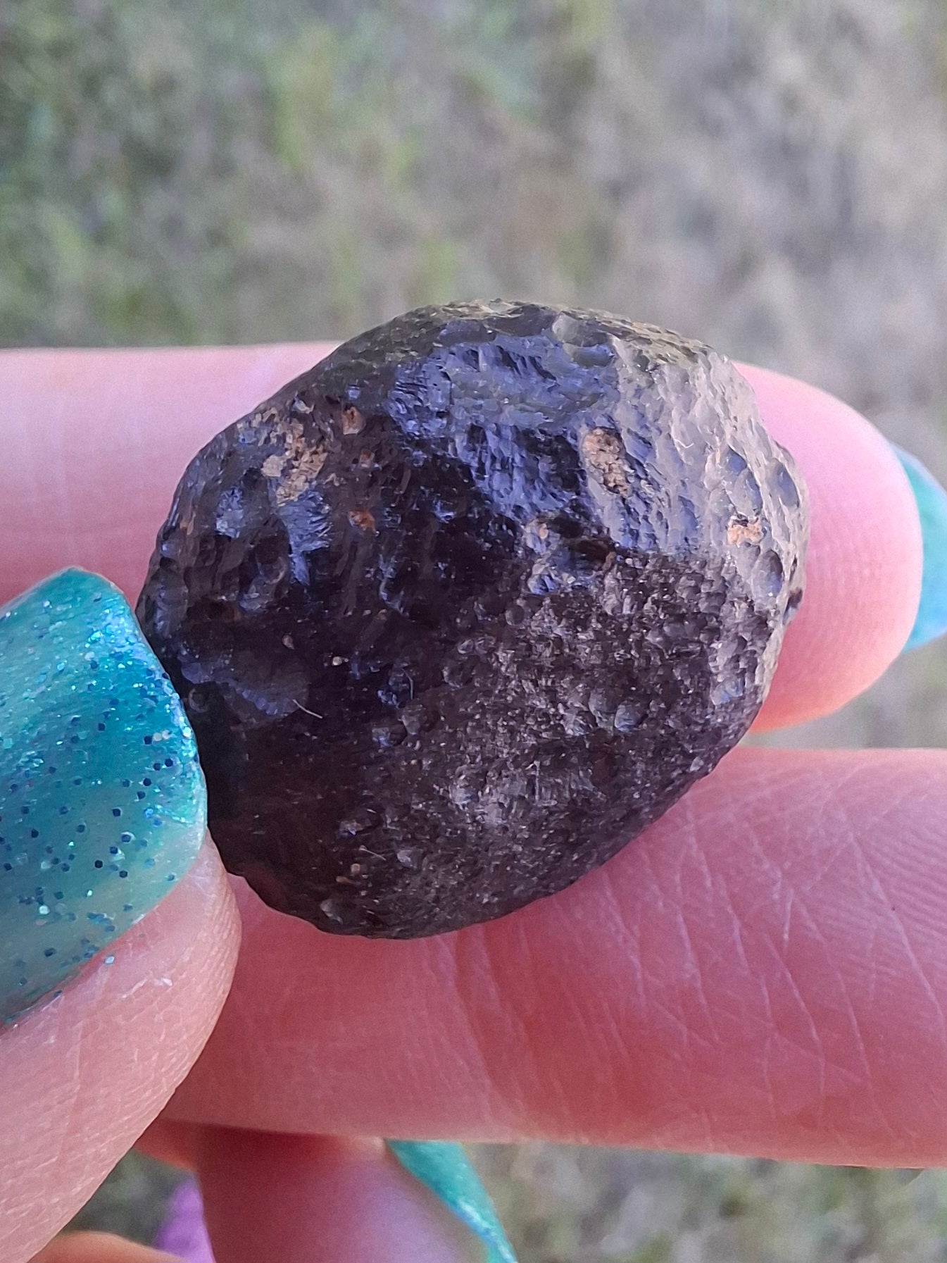Philippinite (Rizalite), 10.64g, Tektite