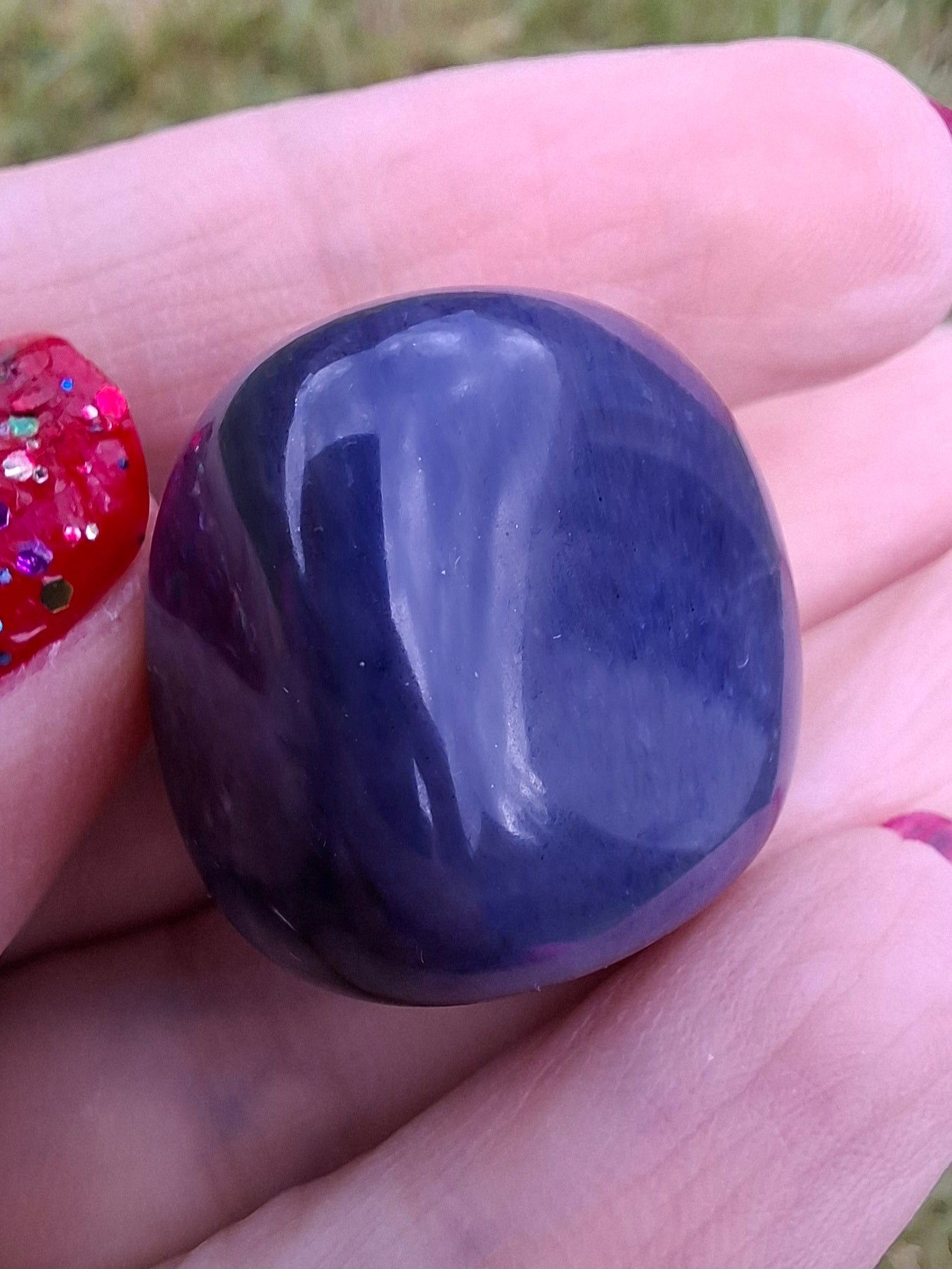 Sodalite, Tumble Stone, Crystal (Ref: T147)