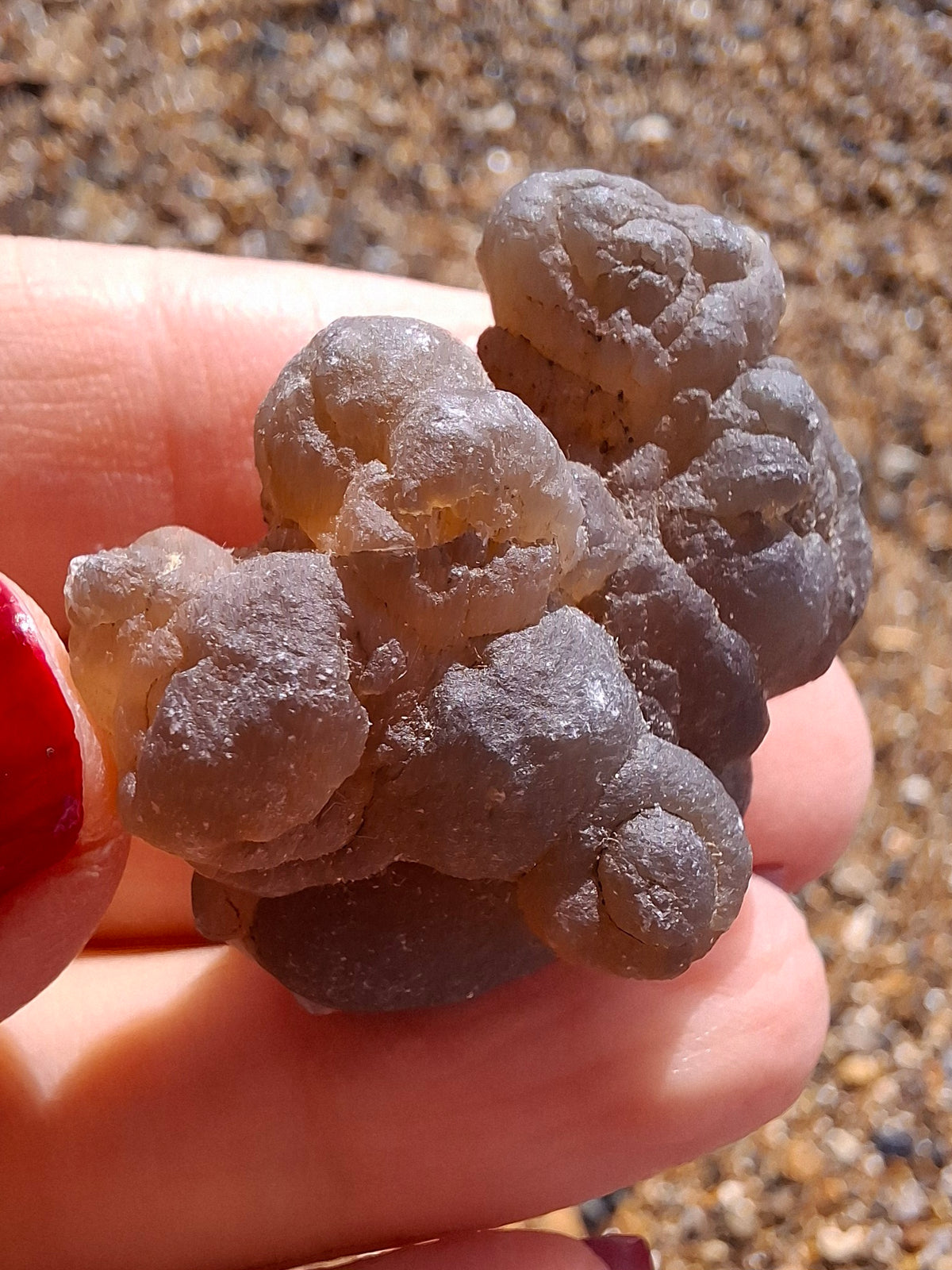 Nebula Chalcedony, 18.80g, Fossil (Ref: NC9)