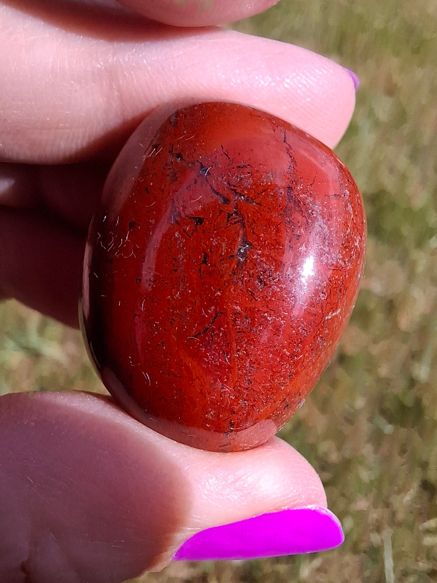 Red Jasper, Tumble Stone, Crystal (Ref: T86)