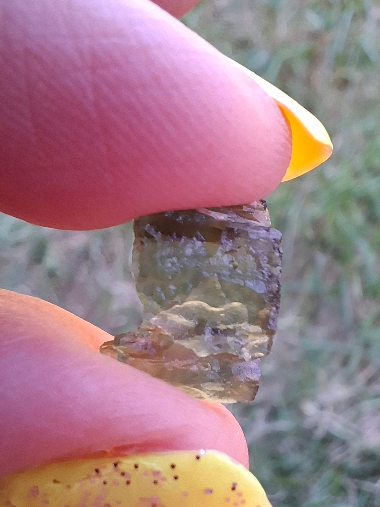 Moldavite Piece, 0.56g, Tektite (Ref: 1474)