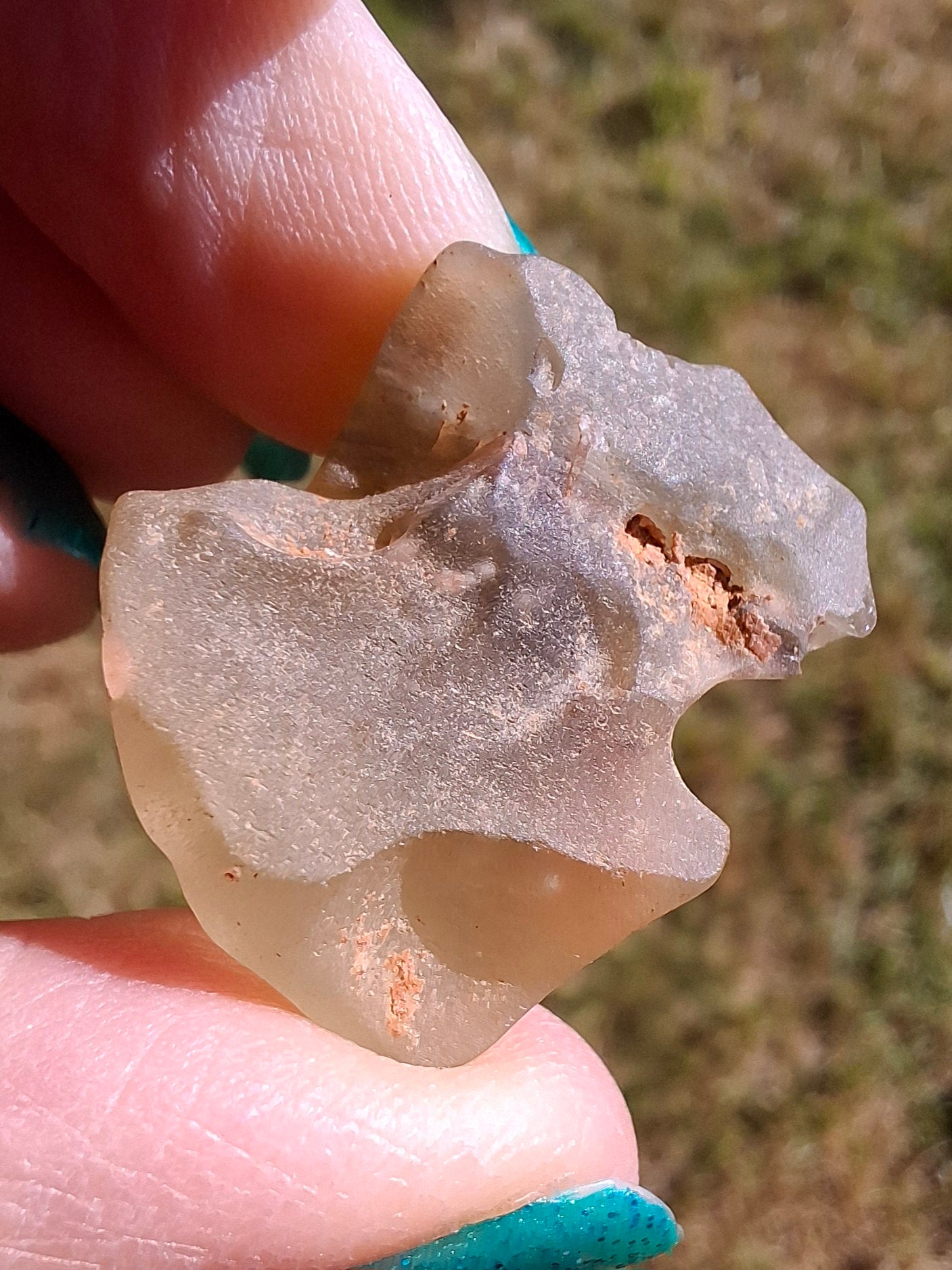Libyan Desert Glass Piece, 6.97g, Tektite