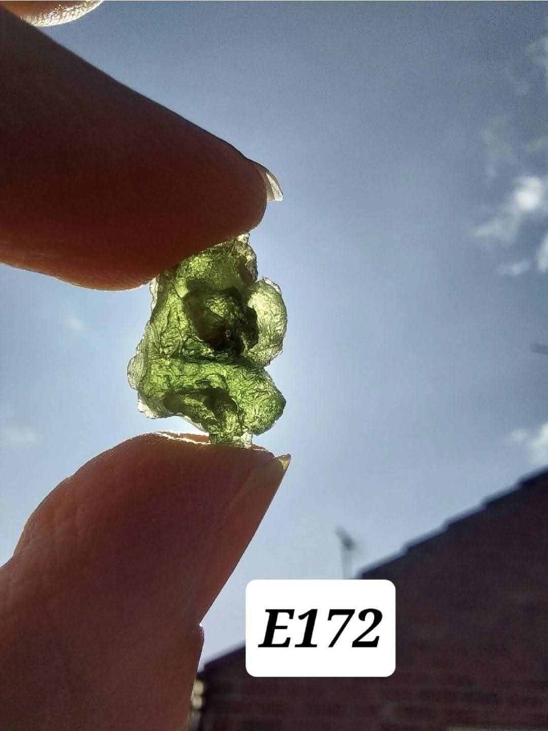 Moldavite Piece, 1.82g, Tektite (Ref: E172)