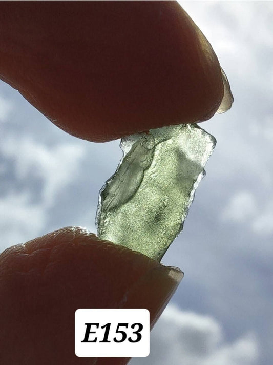 Moldavite Piece, 0.56g, Tektite (Ref: E153)