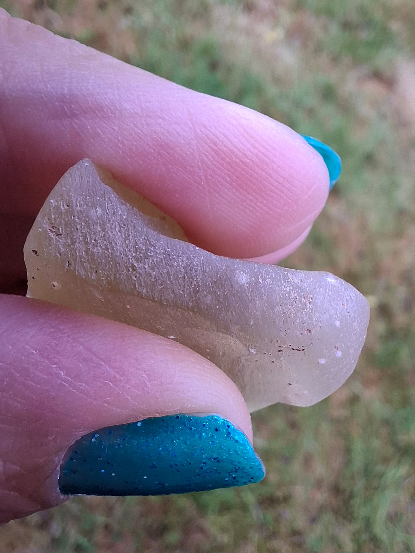 Libyan Desert Glass Piece, 12.30g, Tektite