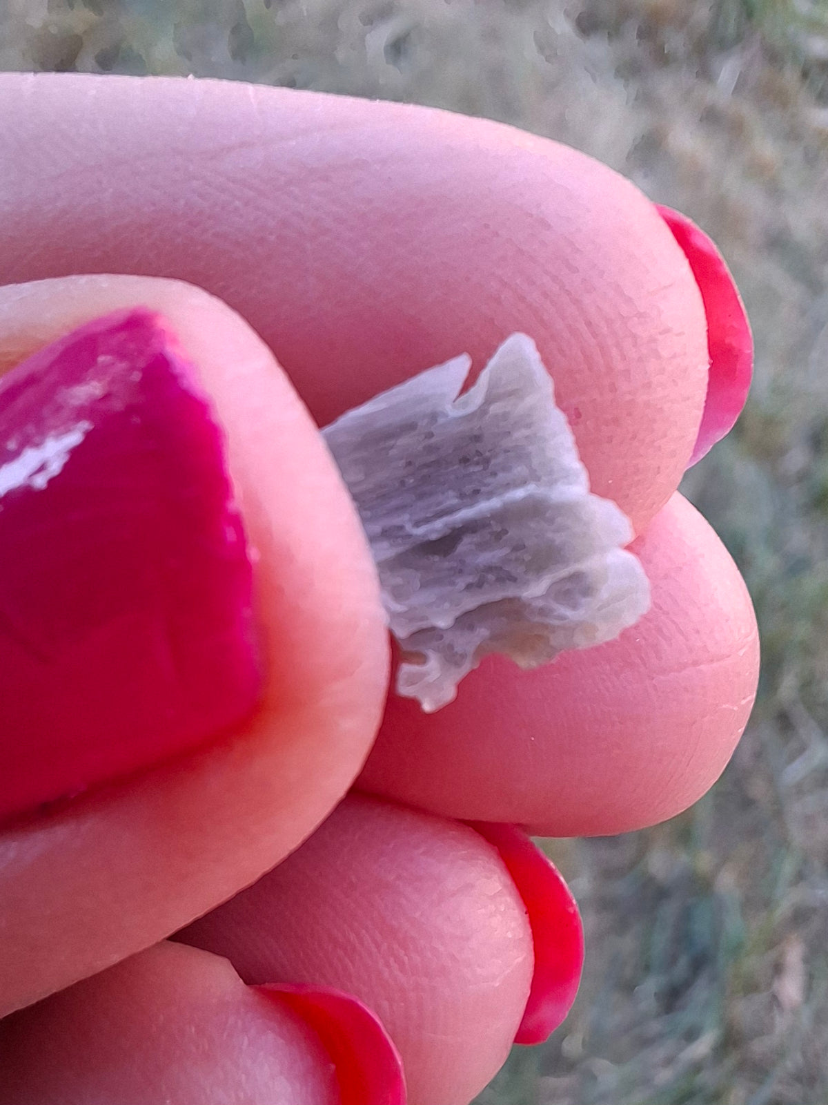 Moldavite Piece, SNOWFLAKE, FROSTED, BRUSNA, 0.36g, Tektite (Ref: 1506)