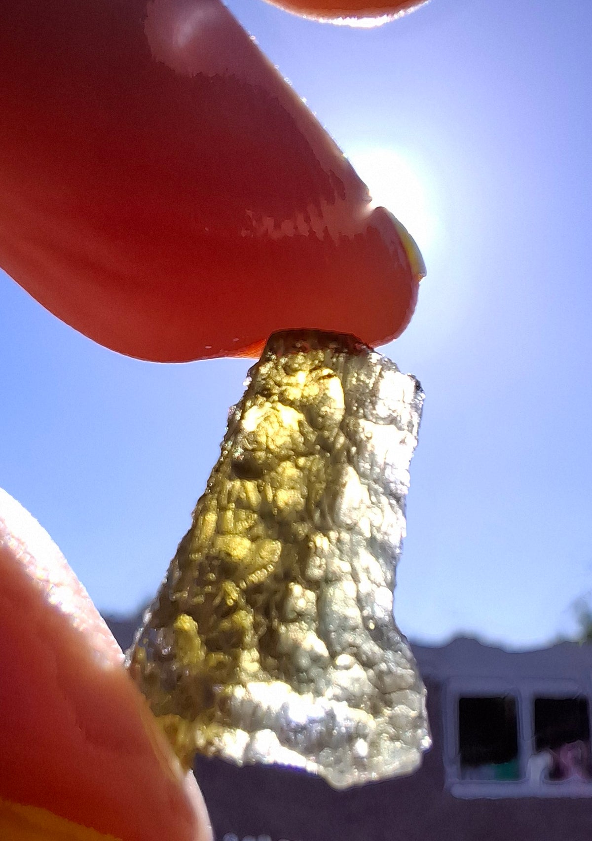 Moldavite Piece, 1.10g, Tektite (Ref: 1515)
