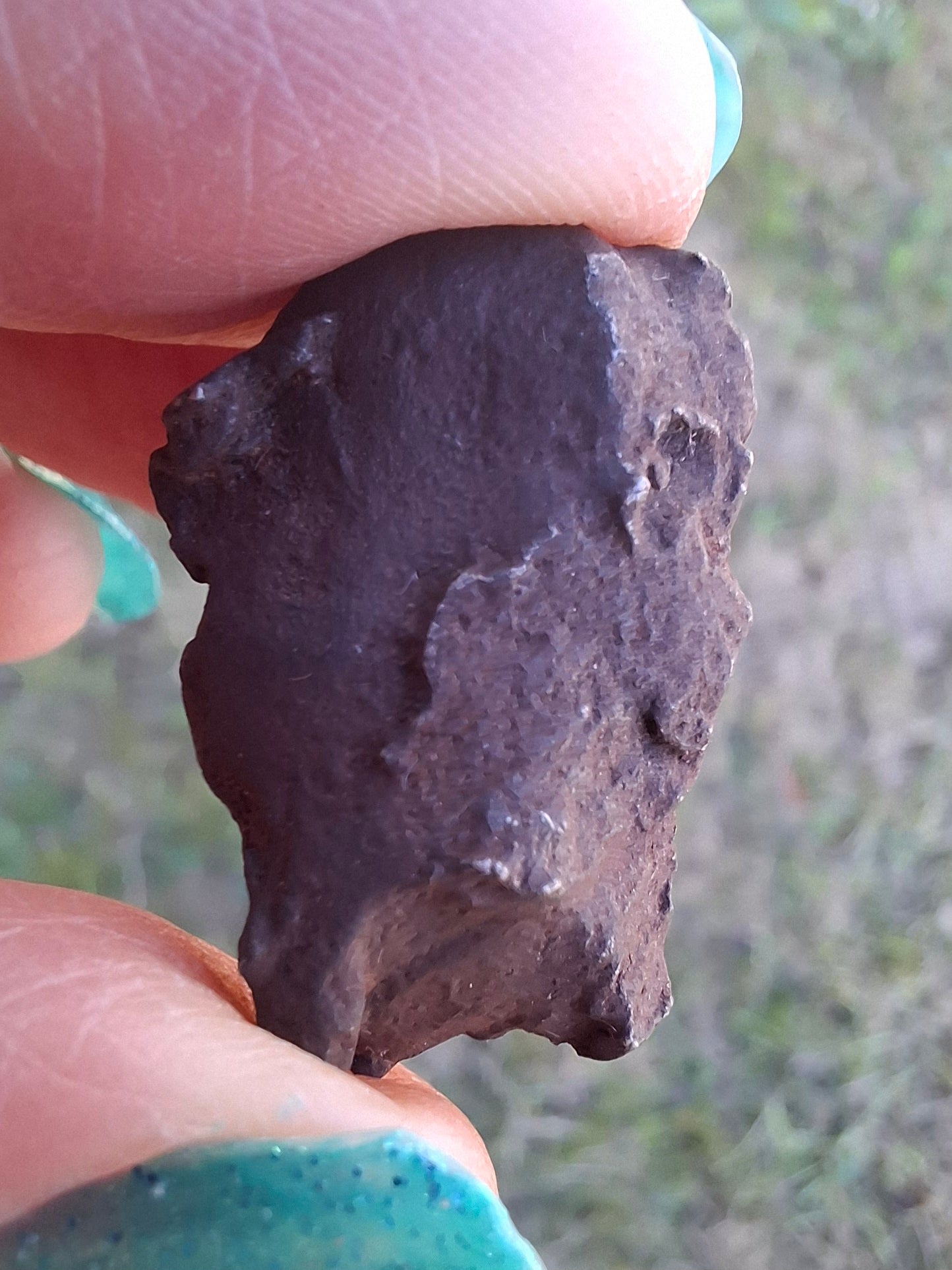 Gebel Kamil Iron Meteorite, 12.80g (Ref: K33)