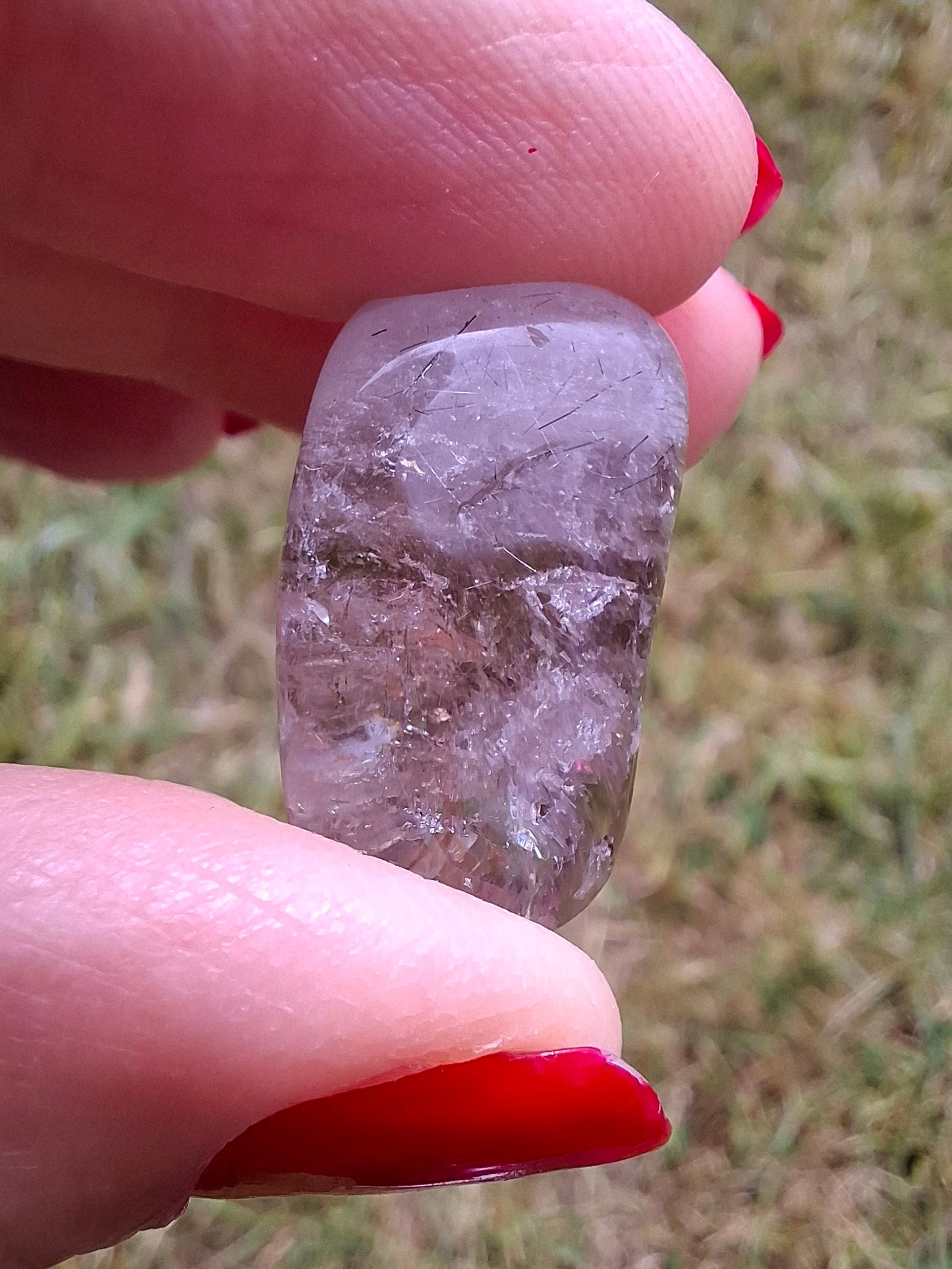 Smoky Quartz, Tumble Stone, Crystal (Ref: T106)