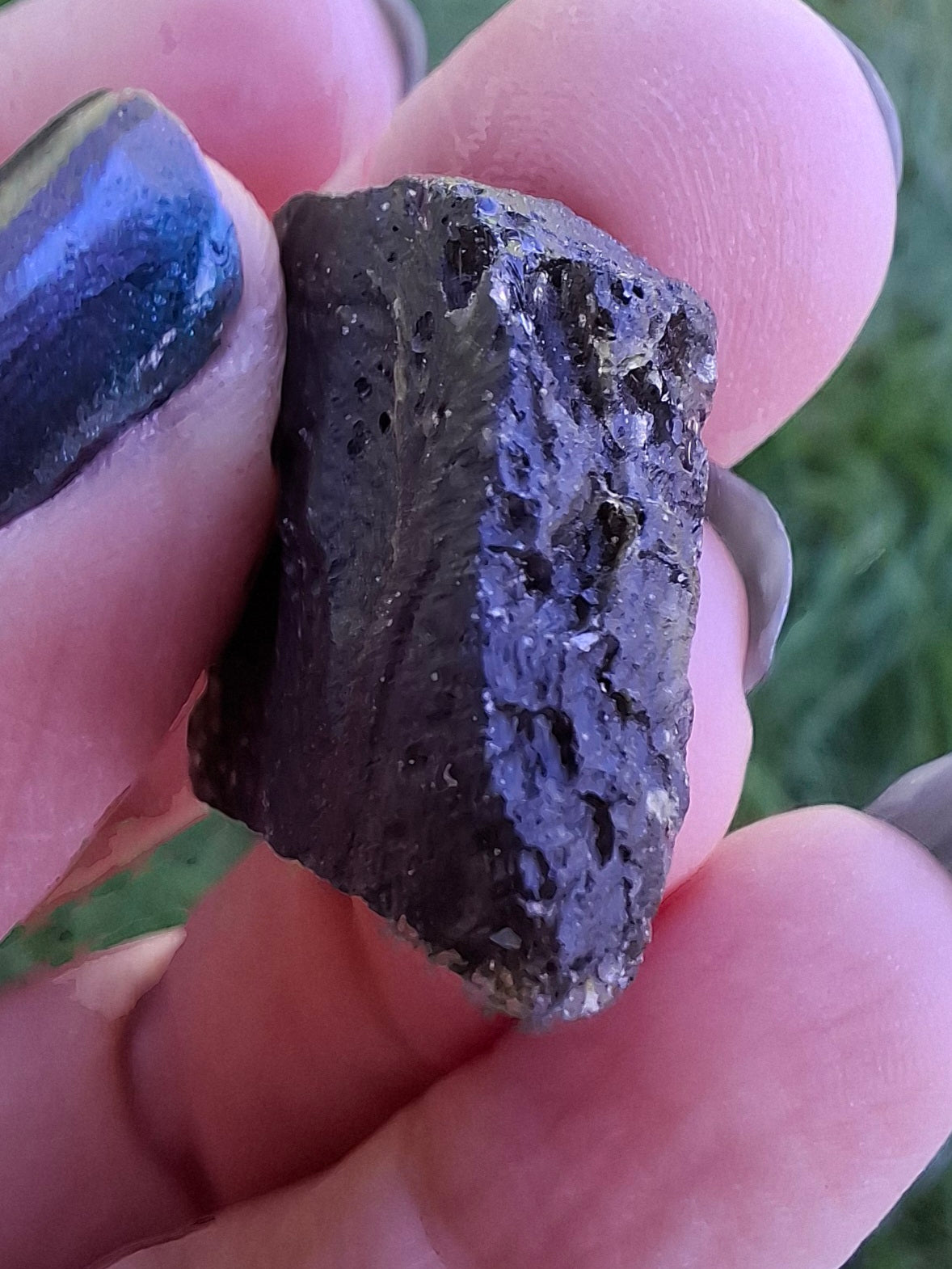 Moldavite Piece, JAKULE, 7.00g, Tektite (Ref: 1376)