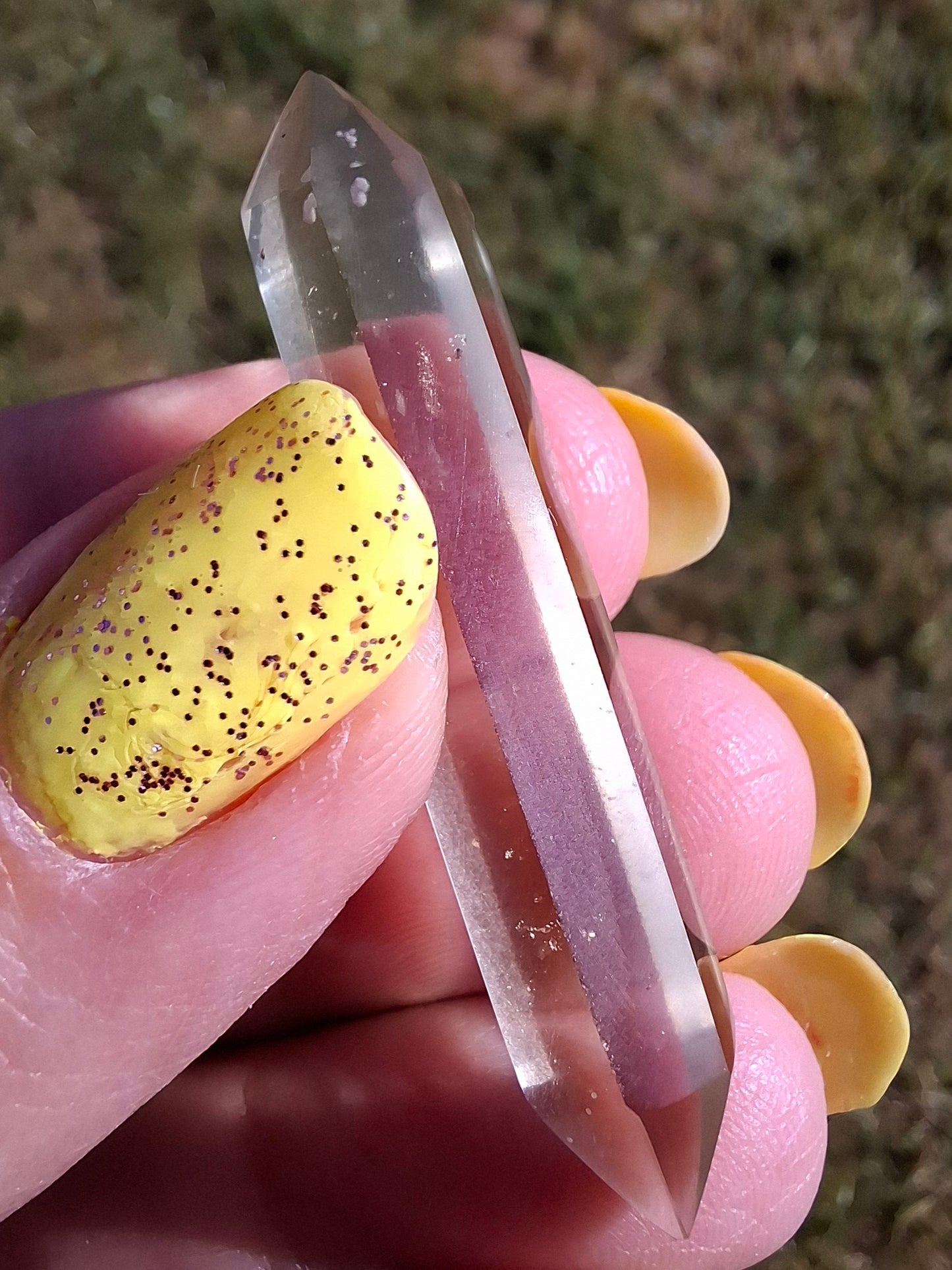 Libyan Desert Glass DT Carving, 4.68g, Tektite (Ref: LDT7)