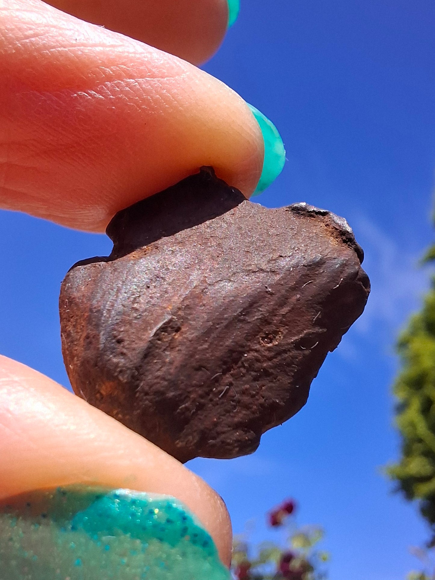 Gebel Kamil Iron Meteorite, 11.21g (Ref: K48)