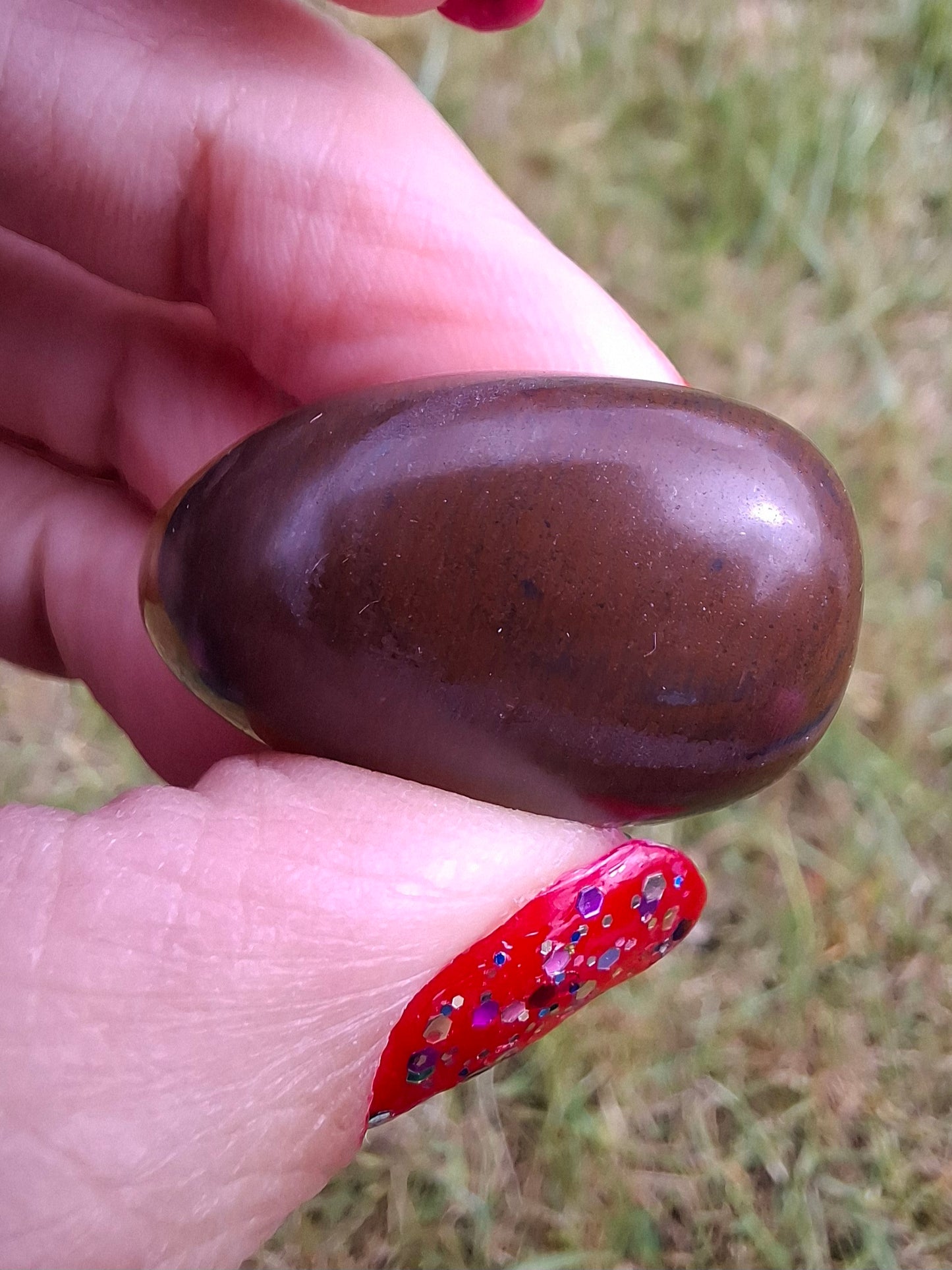 Tigers Eye, Tumble Stone, Crystal (Ref: T135)