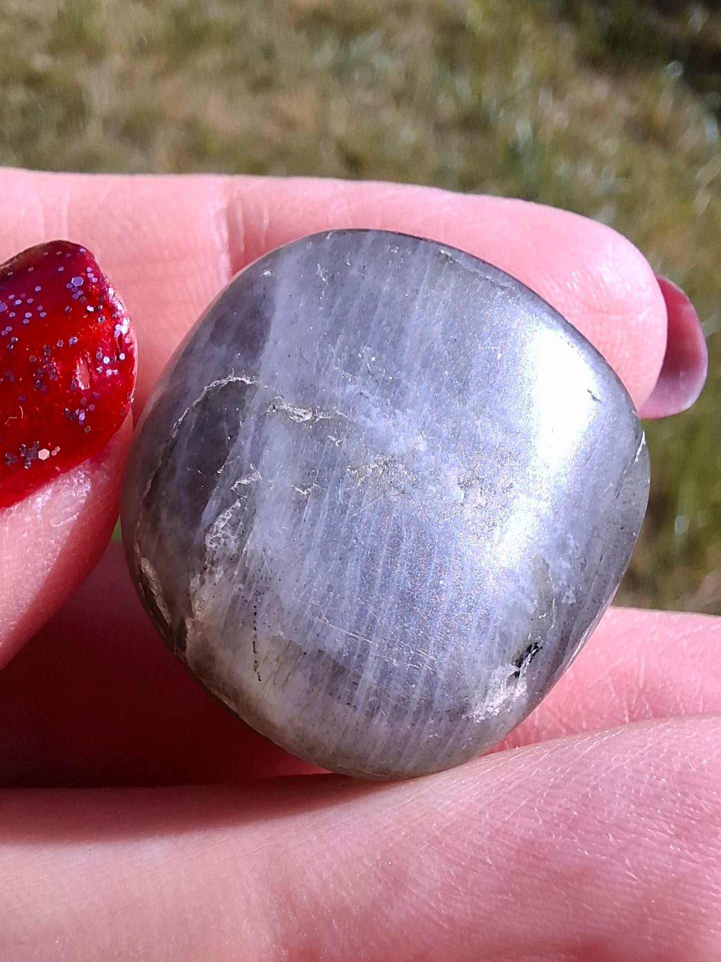 Labradorite, Tumble Stone, Crystal (Ref: T213)