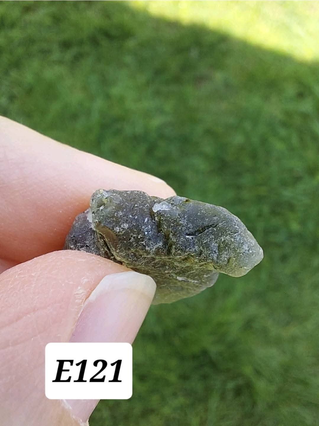 Moldavite Piece, 2.78g, Tektite (Ref: E121)