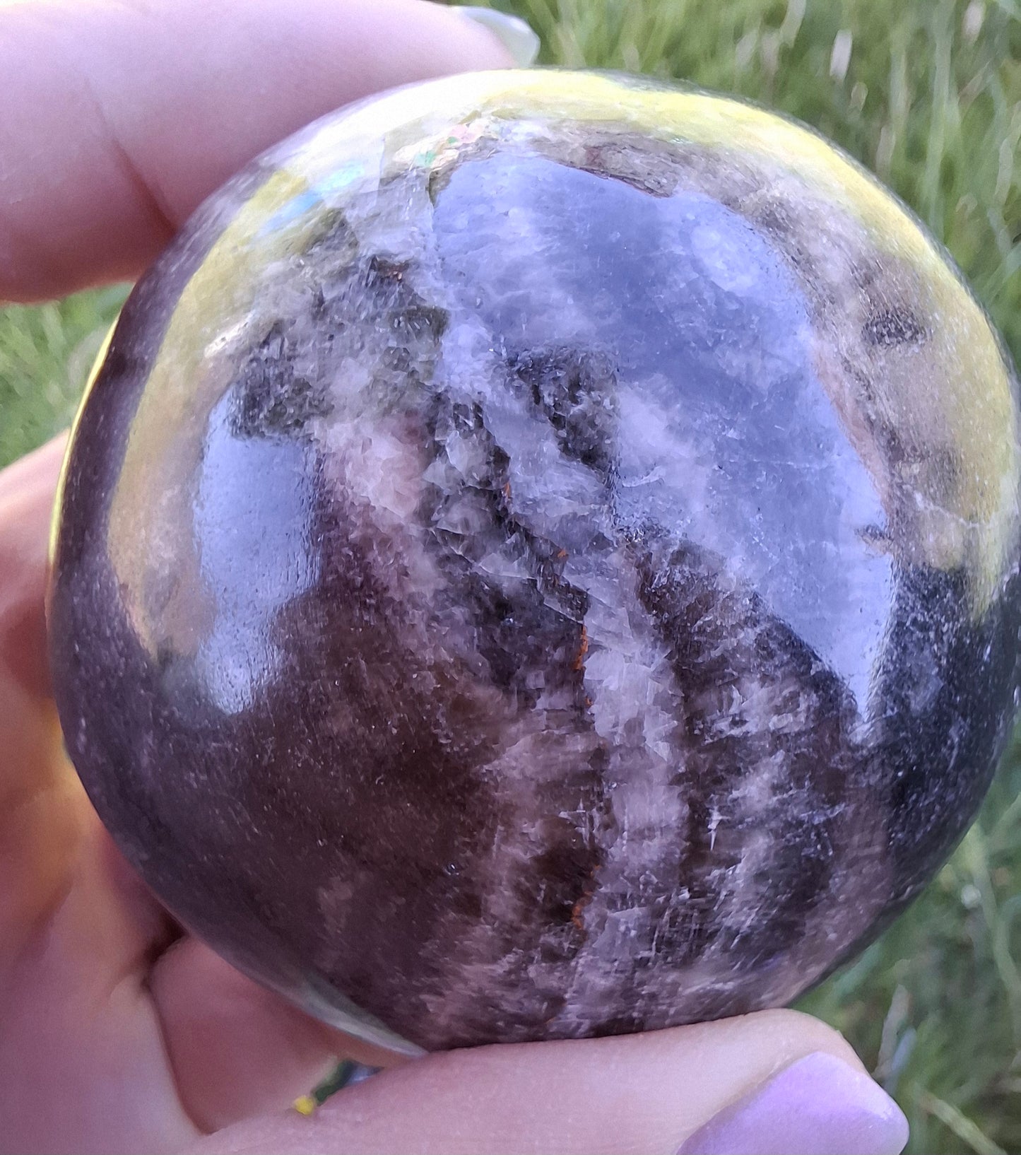 Orthoceras Sphere, Fossil (Ref: OS3)