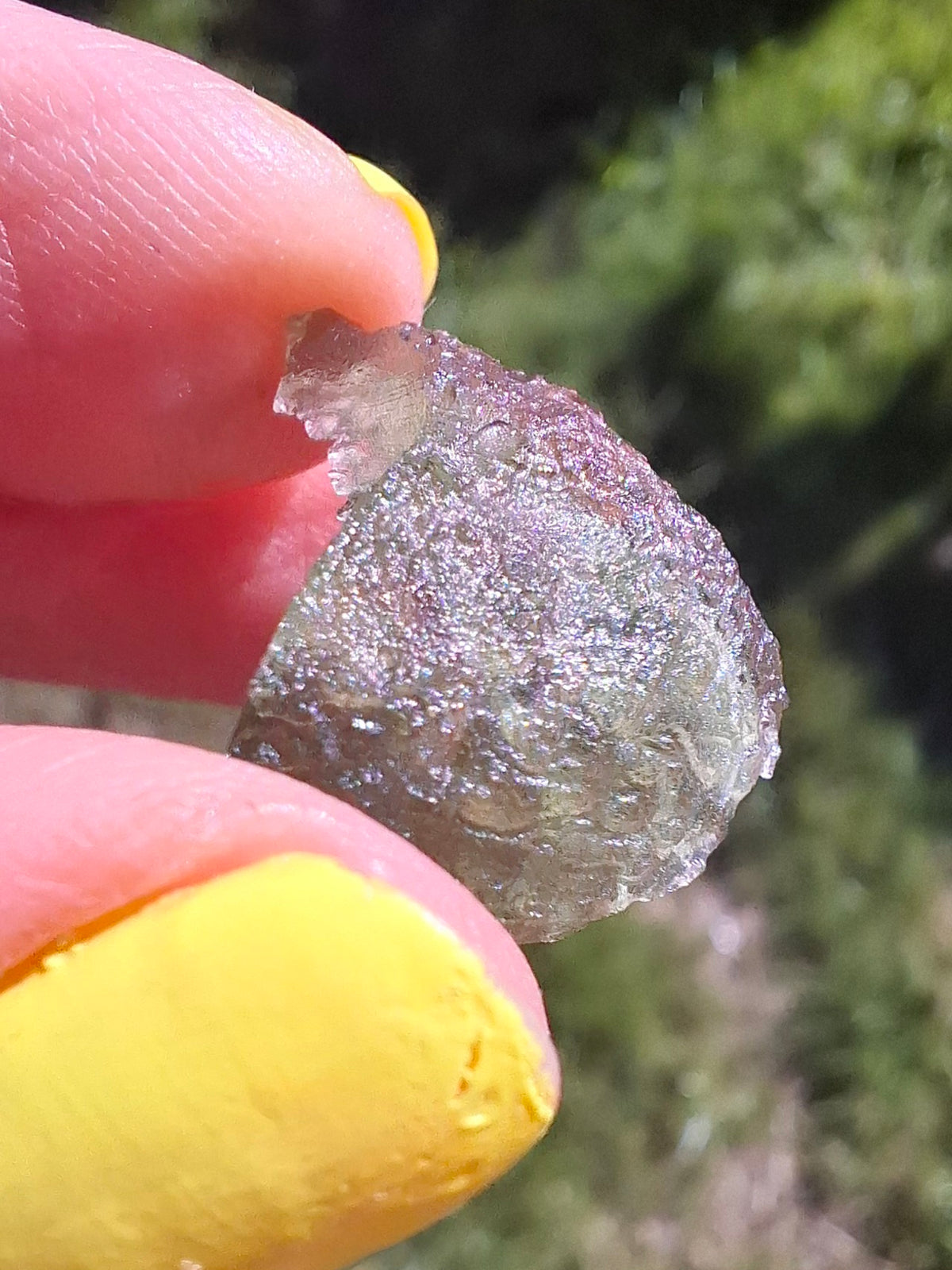 Moldavite Piece, 1.03g, Tektite (Ref: 1516)