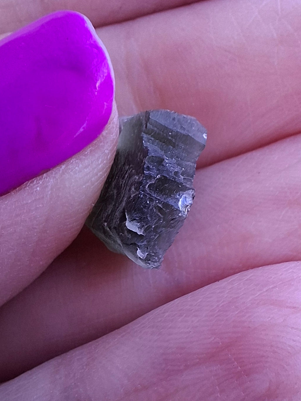 Moldavite Piece, 0.87g, Tektite (Ref: 1453)