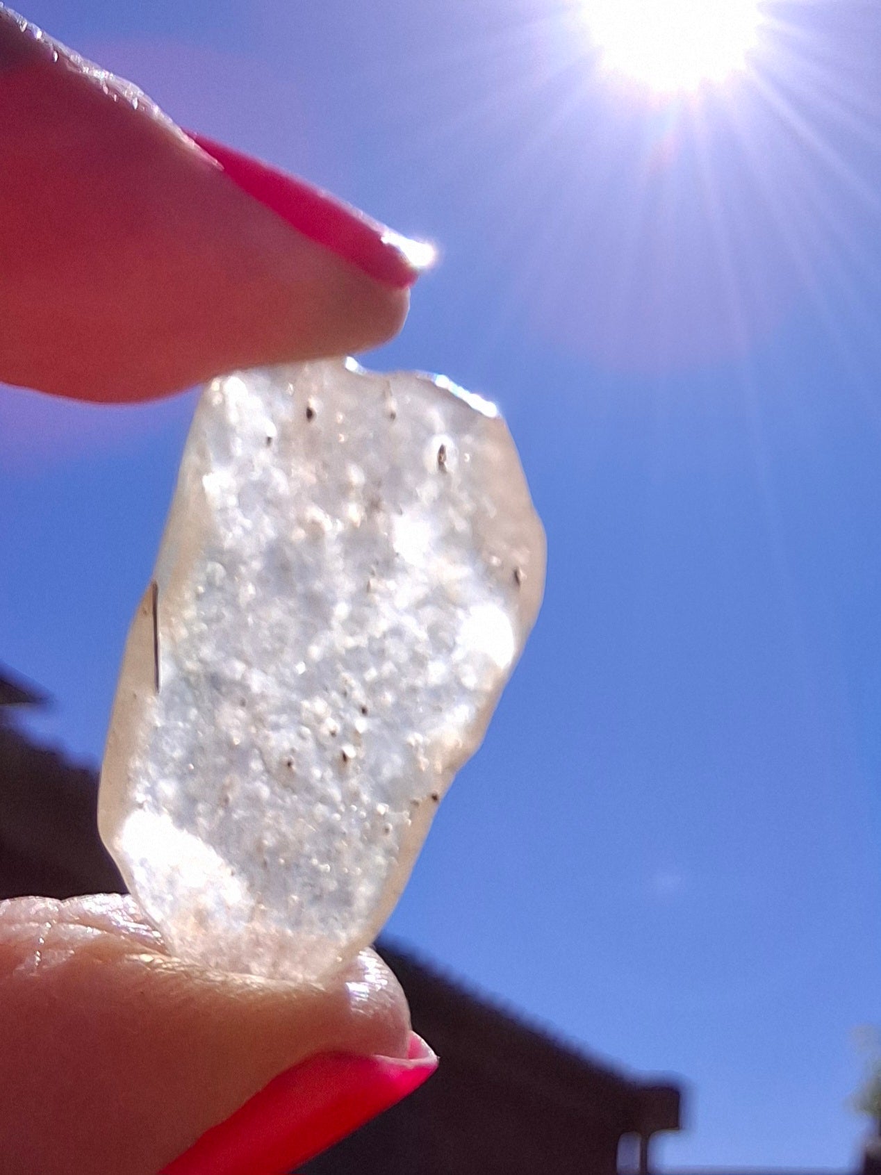 Libyan Desert Glass Piece, 2.88g, Tektite